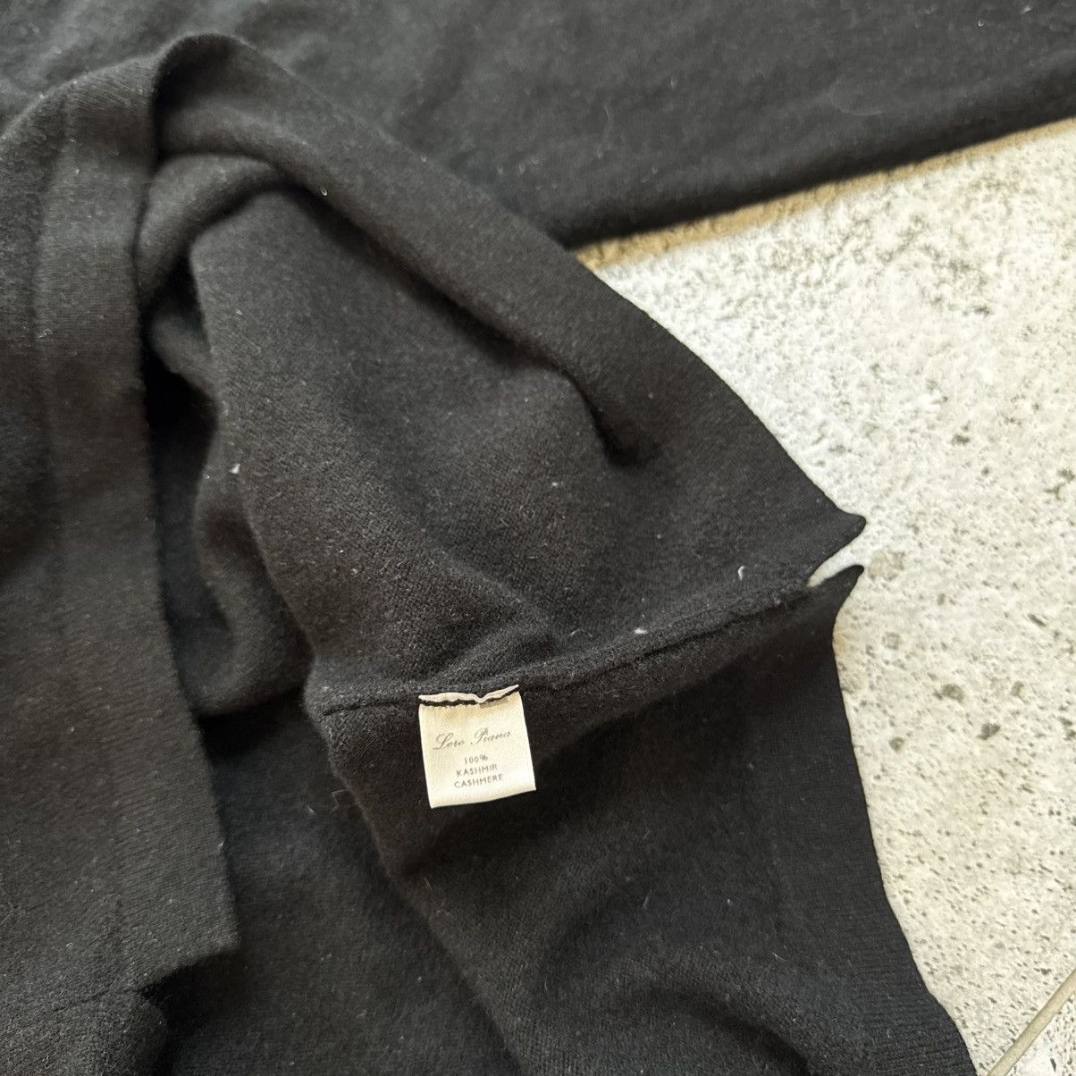 Loro Piana Loro Piana Men's Vintage Cashmere Black Pullover Sweater Size US XL / EU 56 / 4 - 9 Thumbnail