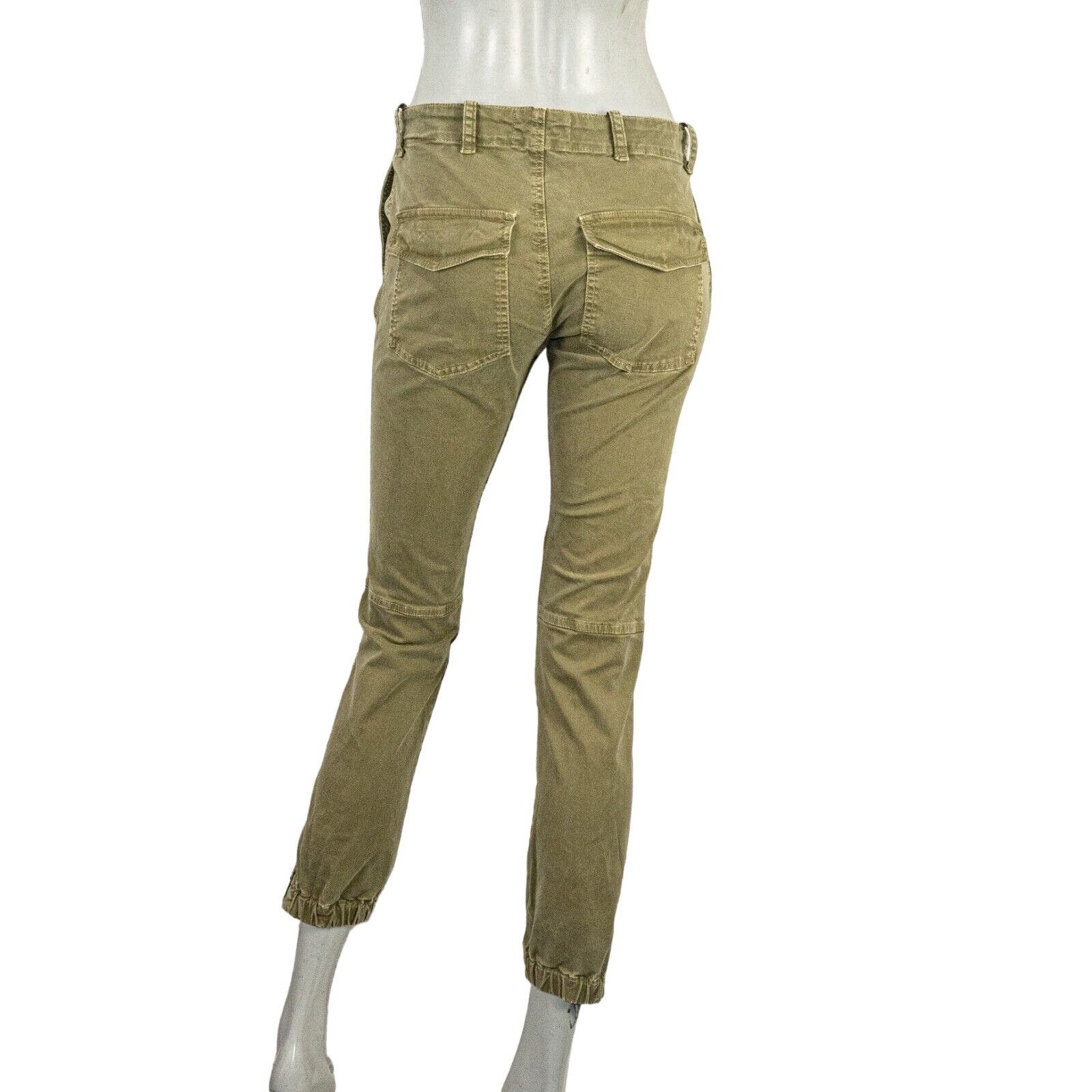 Nili Lotan NILI LOTAN French Military Ankle Zip Pants olive green Size 26" / US 2 / IT 38 - 5 Thumbnail