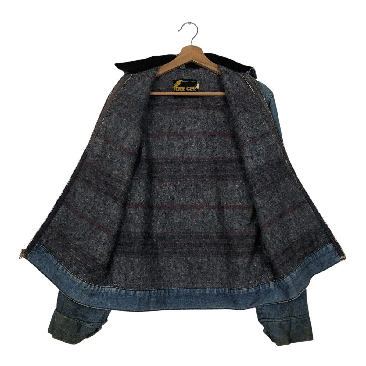 Vintage 🔥VINTAGE 50’s DENIM JACKET DEE CEE USA MADE BLANKET TALON Size US M / EU 48-50 / 2 - 15 Thumbnail