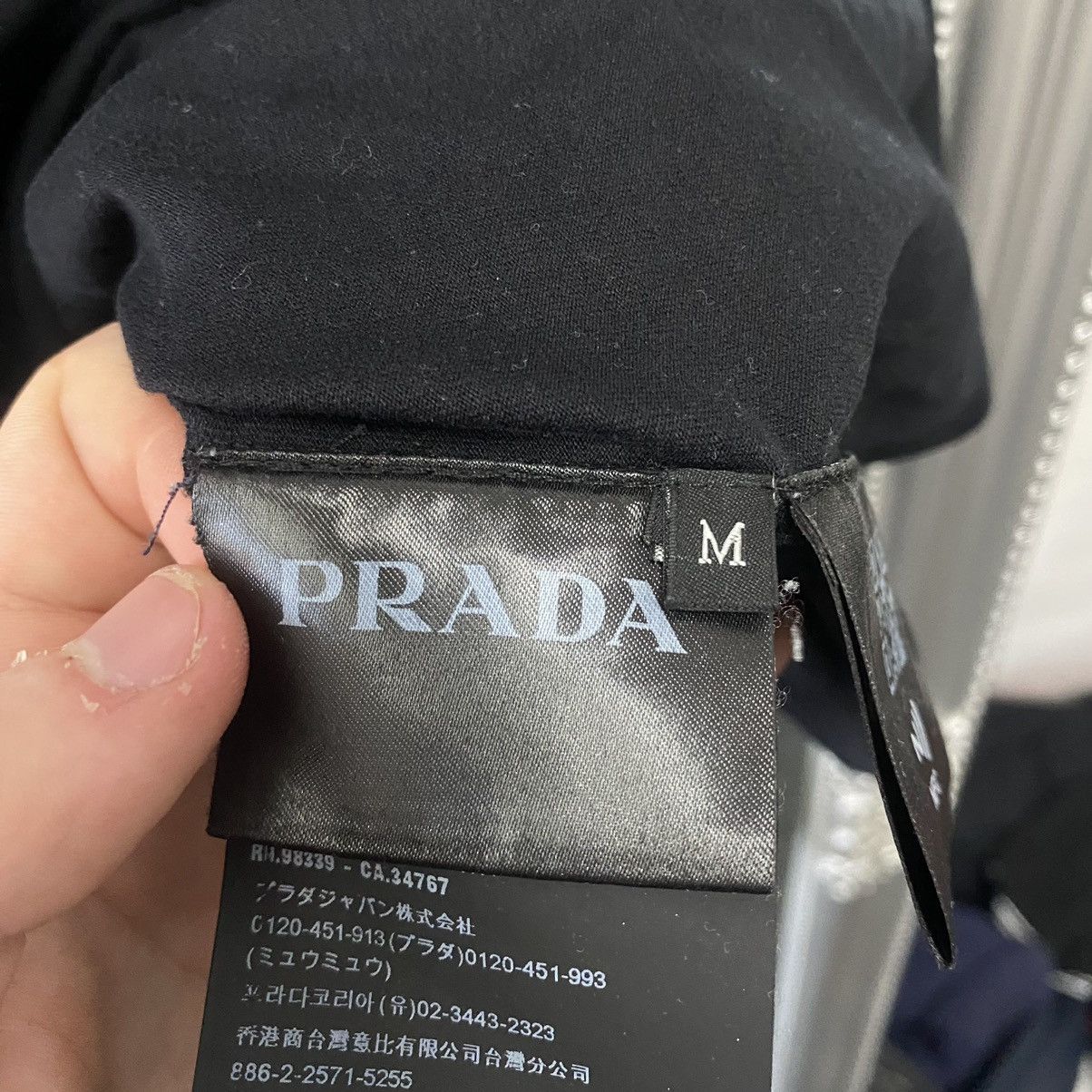 Prada Prada polo long sleeve shirt Size US M / EU 48-50 / 2 - 9 Thumbnail