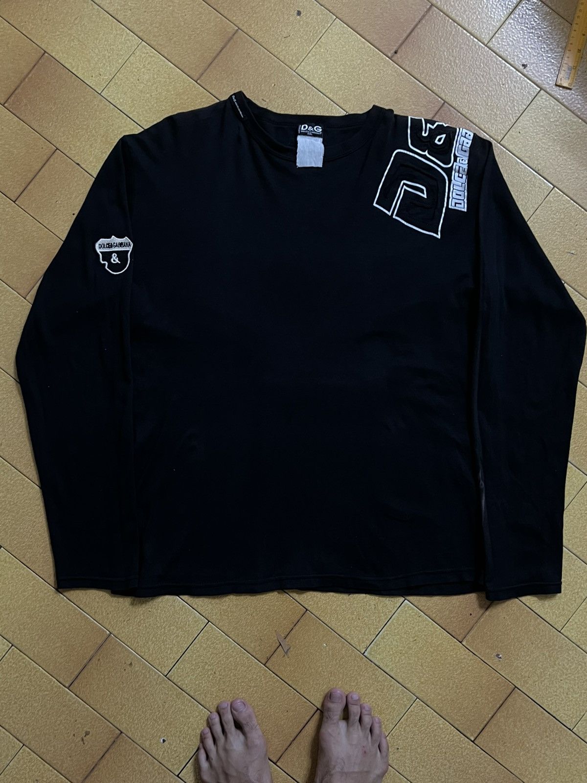 Dolce & Gabbana Vintage 90s Dolce & Gabbana Longsleeve Size US XXL / EU 58 / 5 - 2 Thumbnail