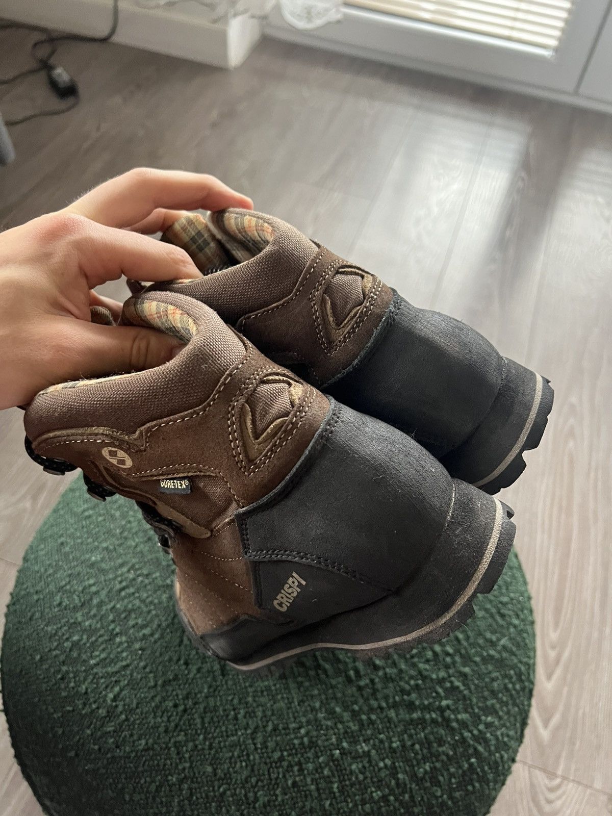 Other ‼️Crispi Hiking Rare Gore-Tex Vibram Trail High Boots‼️ Size US 7 / EU 40 - 18 Thumbnail