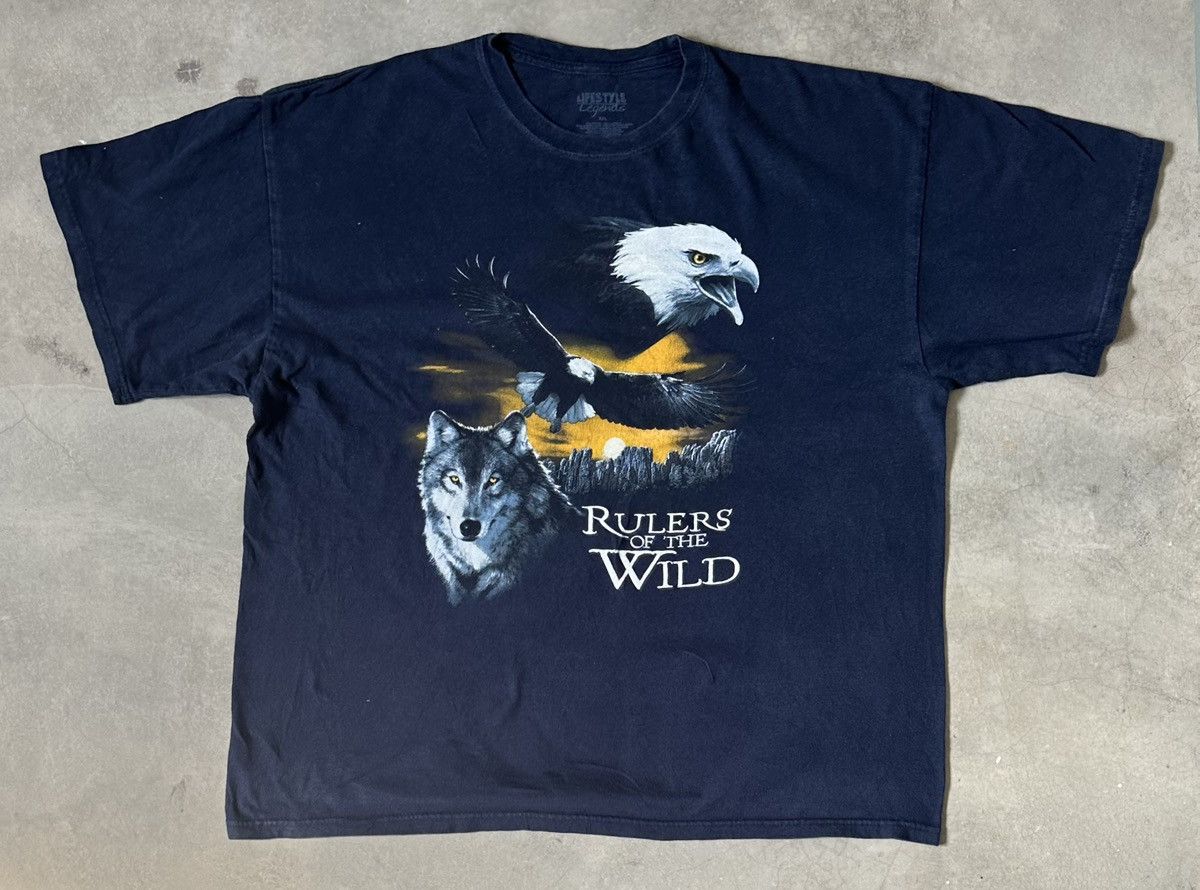 Entree Lifestyle VINTAGE RULERS OF THE WILD HABITAT TEE Size US XXL / EU 58 / 5 - 1 Thumbnail
