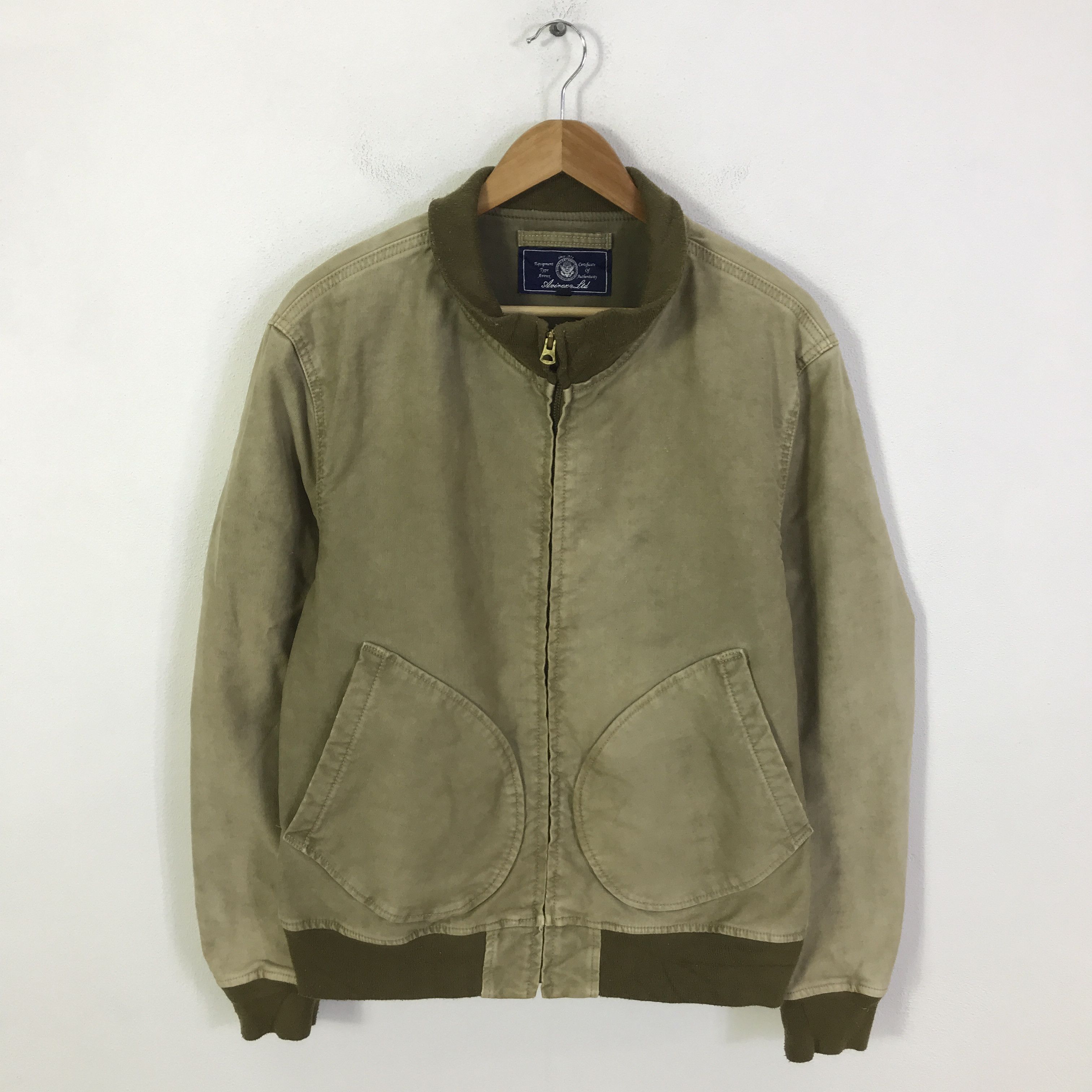 Avirex Vtg Avirex Sun Faded Bomber Jacket K103B5 Size US M / EU 48-50 / 2 - 1 Thumbnail