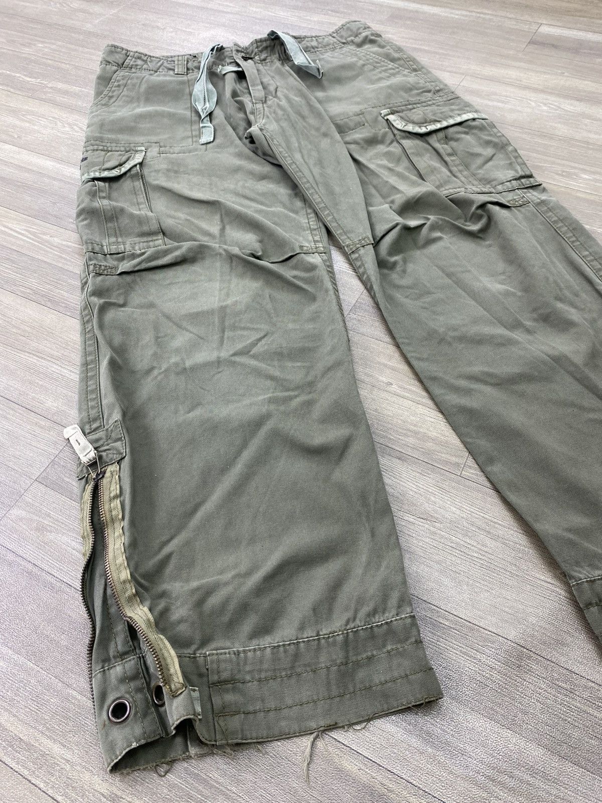 Hysteric Glamour 2000s Abercrombie & Fitch Punk Lgb Military Bondage Pants Size US 34 / EU 50 - 4 Thumbnail