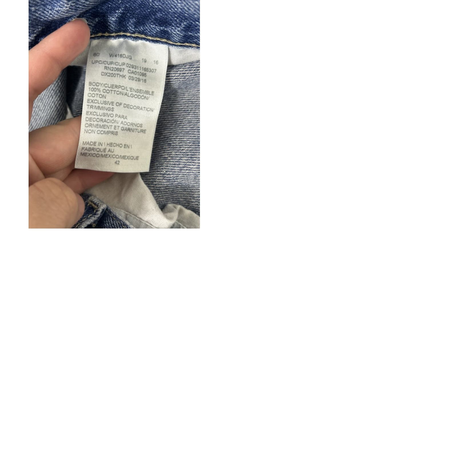 Dickies Dickies Mens Cargo Denim Shorts 42x10 Regular Medium Blue Cotton Denim Cargo Men Size US 42 / EU 58 - 9 Thumbnail