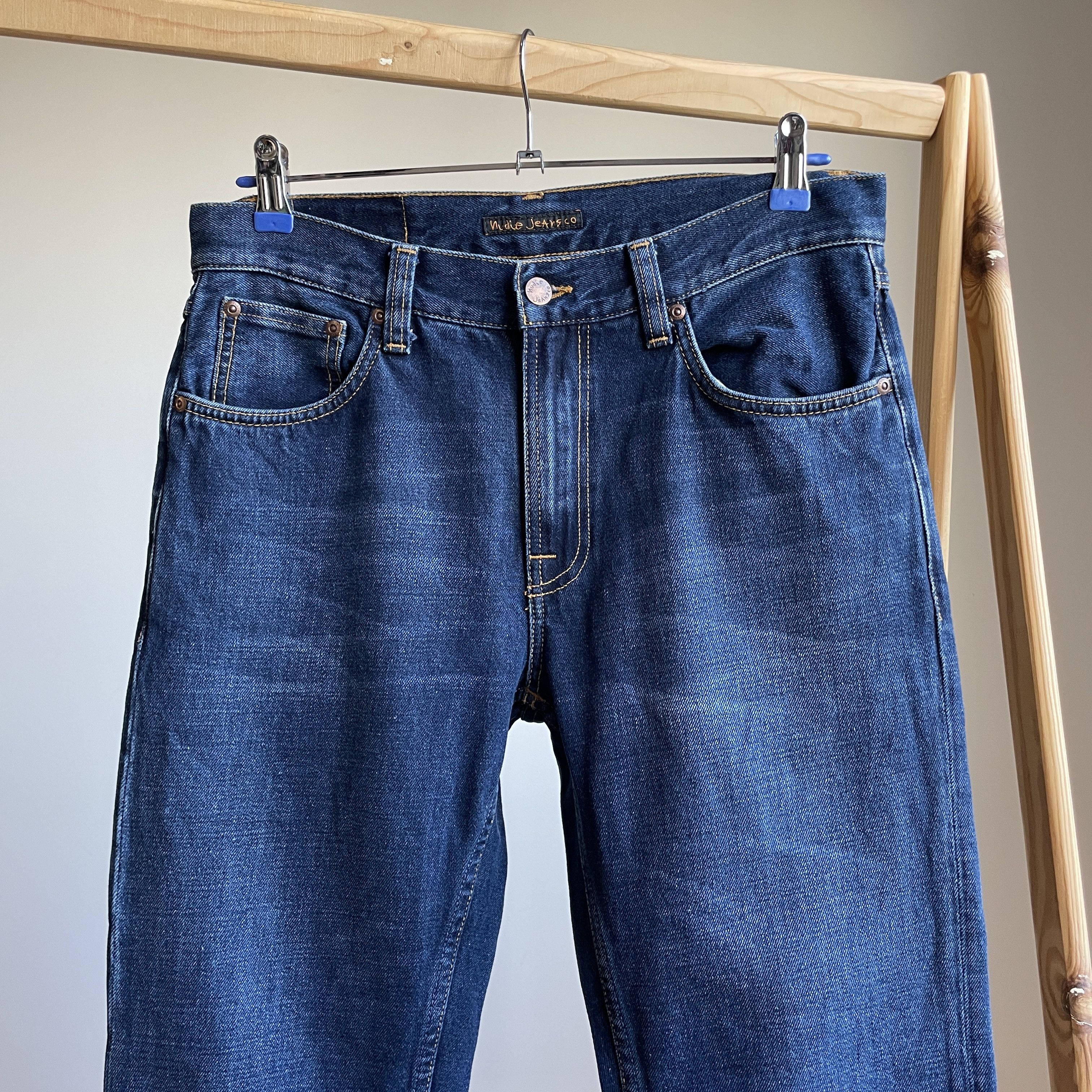Nudie Jeans Nudie Jeans Gritty Jackson Mutual Worn Denim Size 30x25 Size US 30 / EU 46 - 3 Thumbnail