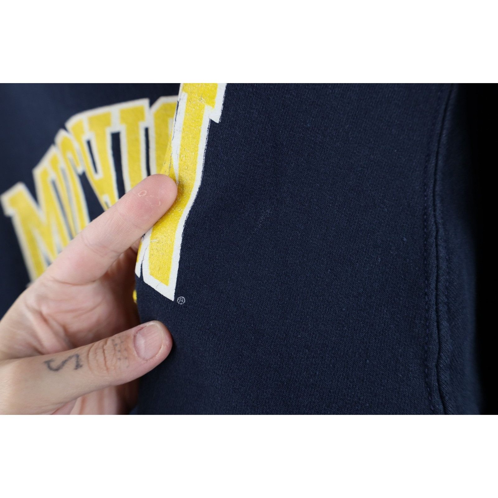 Champion Vintage Champion Spell Out University of Michigan Hoodie Size US M / EU 48-50 / 2 - 8 Thumbnail