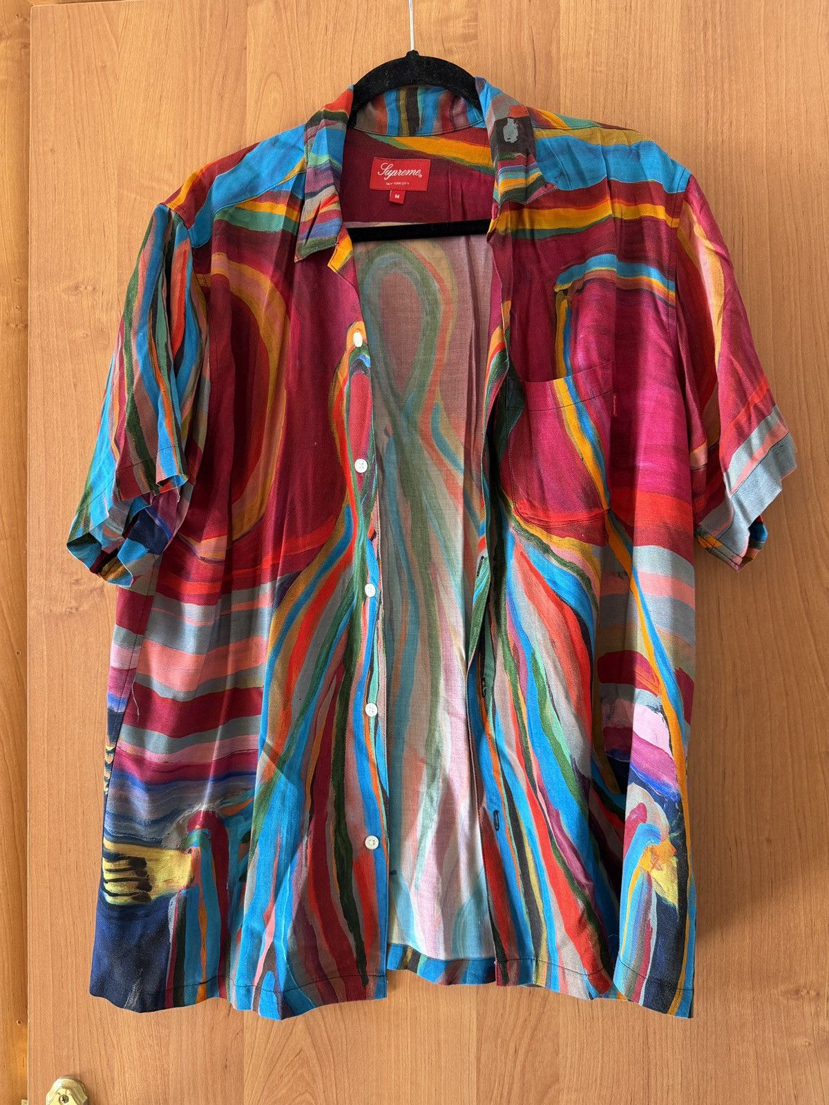 Supreme Supreme Reaper Rayon Shirt Size M Size US M / EU 48-50 / 2 - 3 Thumbnail