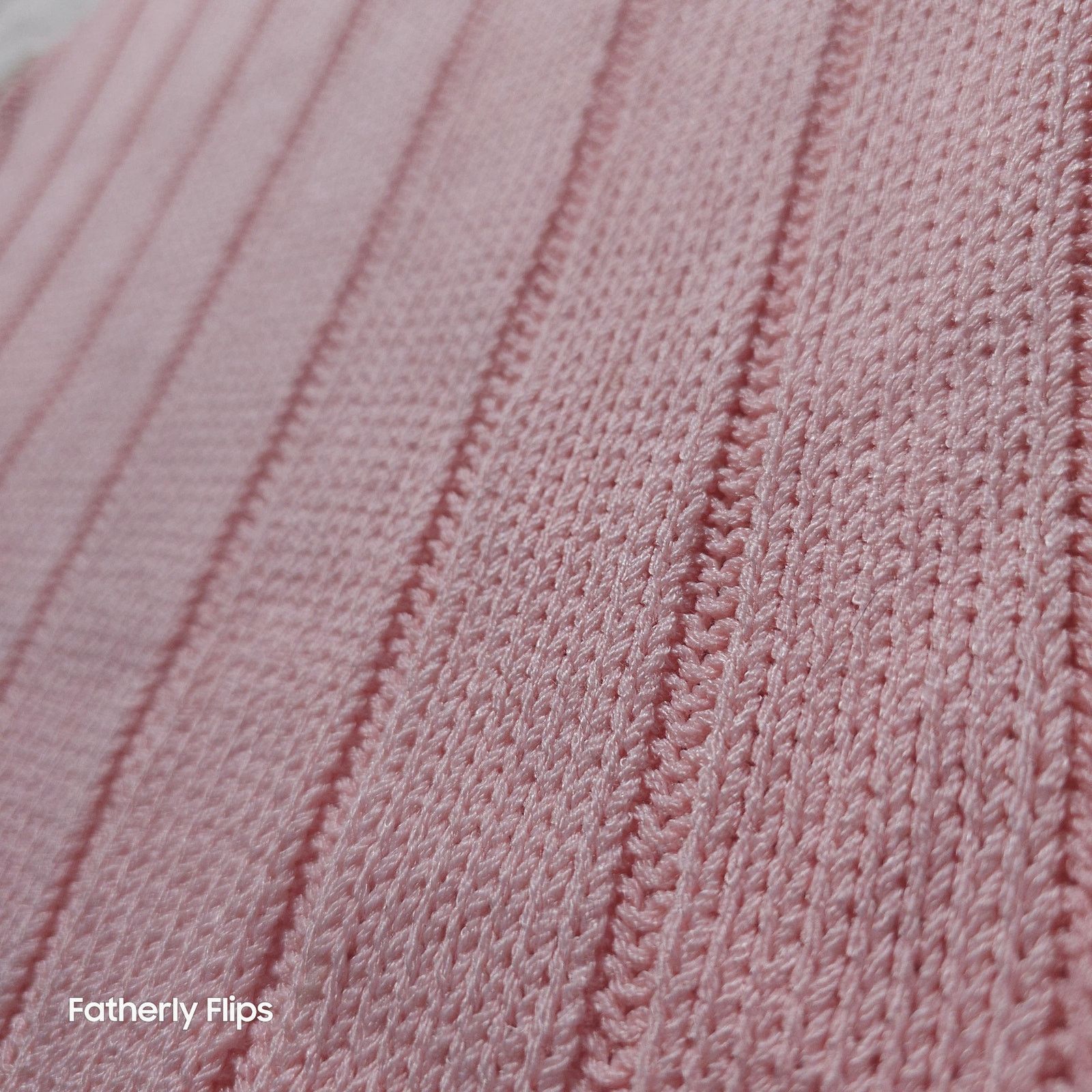 Other Dalton Studio Vintage Pink White Pointelle Knit Sweater M Size M / US 6-8 / IT 42-44 - 6 Thumbnail