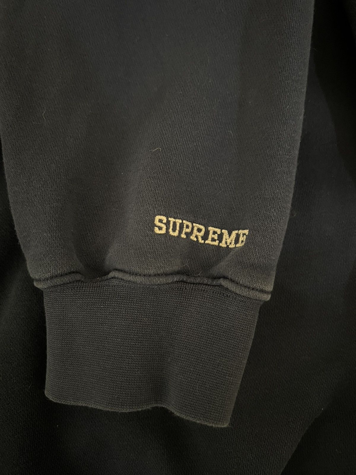 Nike × Supreme Supreme Nike Crewneck Navy M FW18 Size US M / EU 48-50 / 2 - 3 Thumbnail