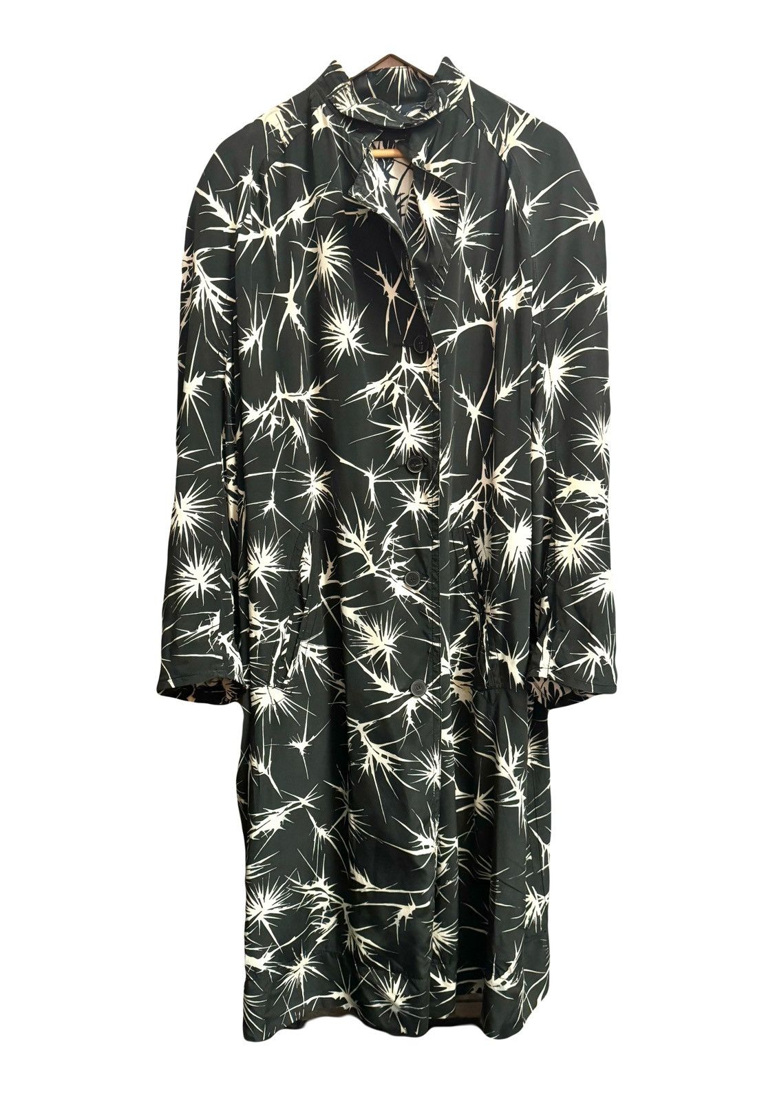 Haider Ackermann haider Ackermann floral slik printed coat 42 wo Size M / US 6-8 / IT 42-44 - 7 Thumbnail