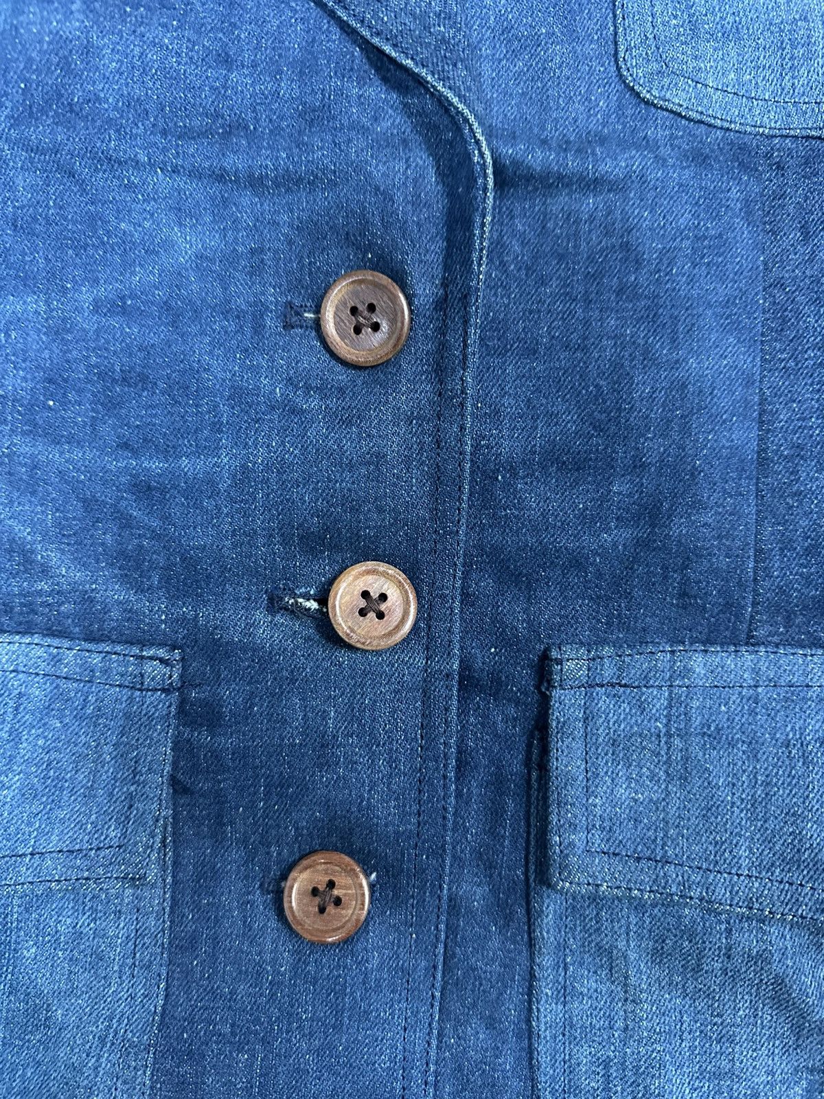 Japanese Brand Vintage Japanese Jeans Blazer Size US S / EU 44-46 / 1 - 3 Thumbnail