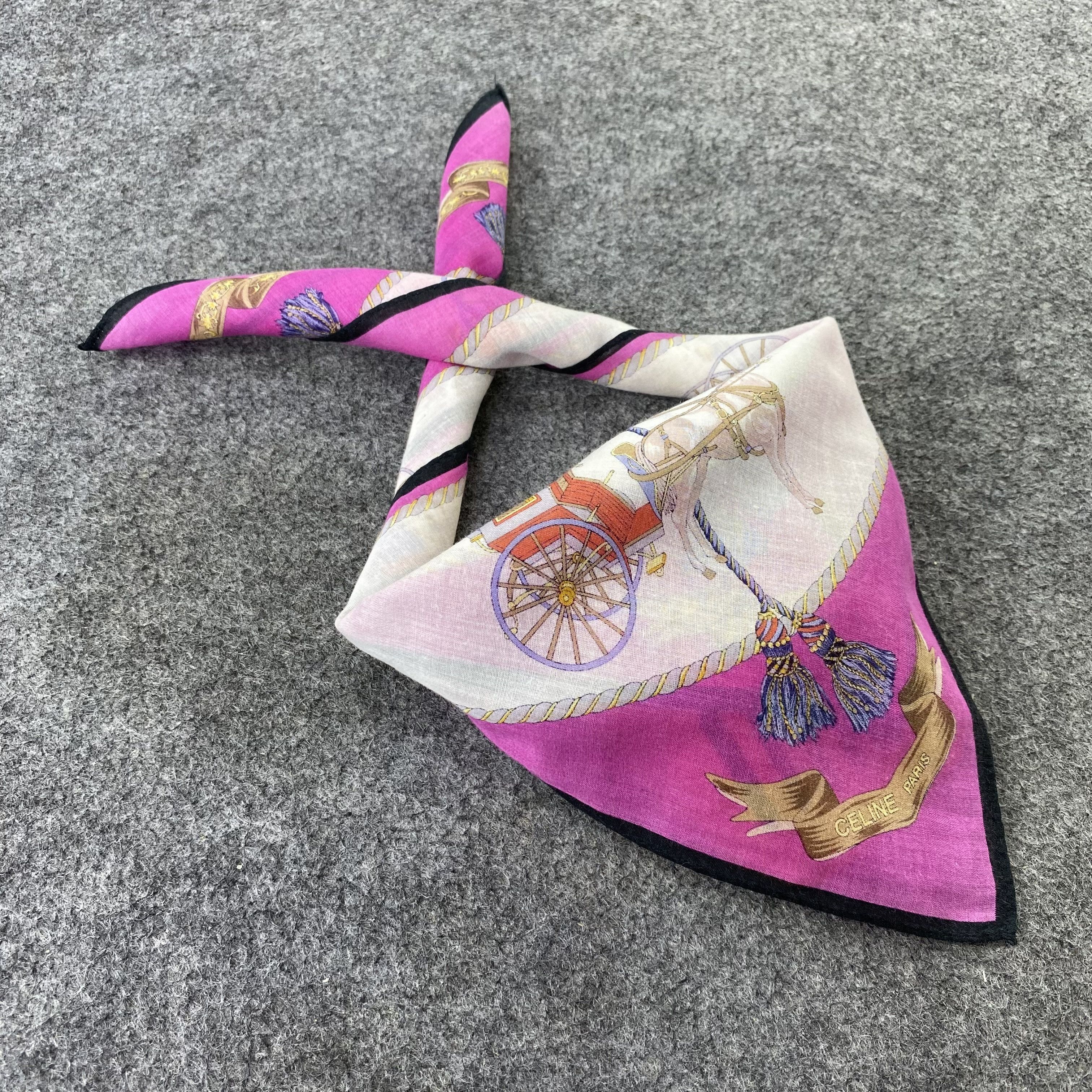 Celine Celine Hanadkerchief / Bandana / Neckerchief-B739 Size ONE SIZE - 1 Thumbnail