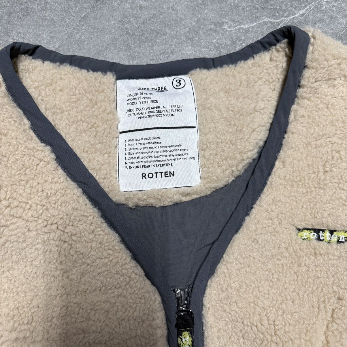Other Rotten Closet Yeti Fleece Size US L / EU 52-54 / 3 - 3 Thumbnail