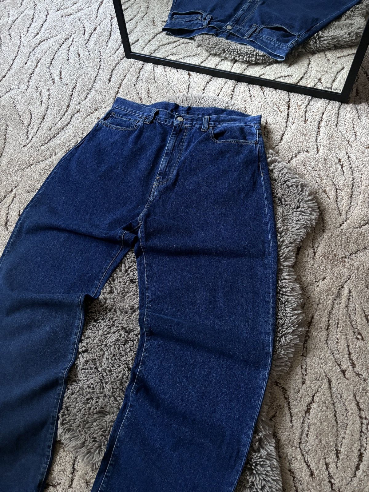 Carhartt Carhartt jeans Landon baggy blue denim pants Size US 34 / EU 50 - 5 Thumbnail