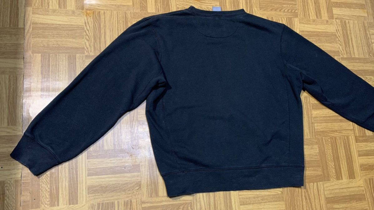 Nike × Vintage Vintage 00s Black Nike Crewneck Sweatshirt Mini Swoosh Size US L / EU 52-54 / 3 - 9 Thumbnail
