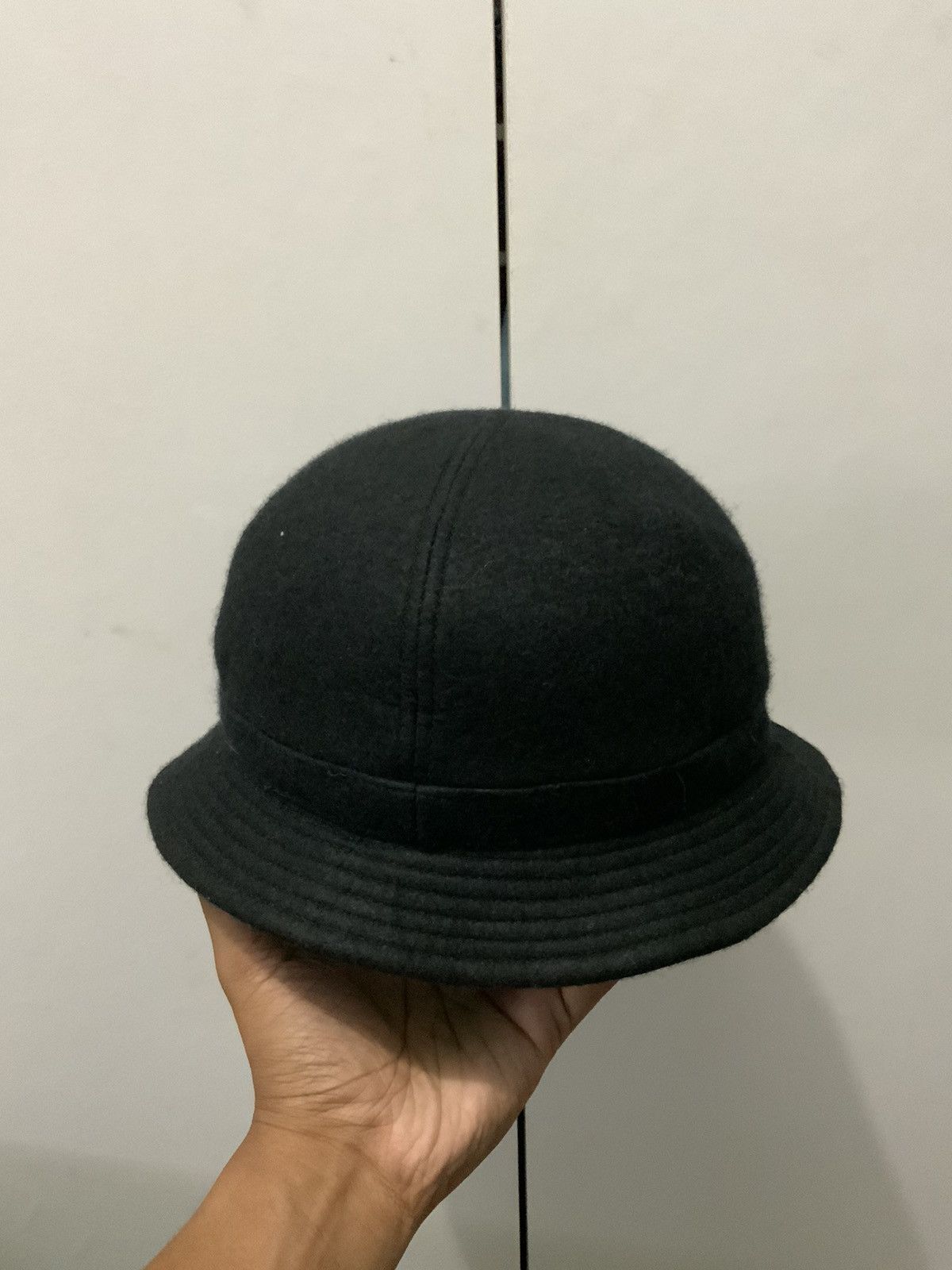 Japanese Brand Marylia Fashion Fur Bucket Hat Size ONE SIZE - 3 Thumbnail