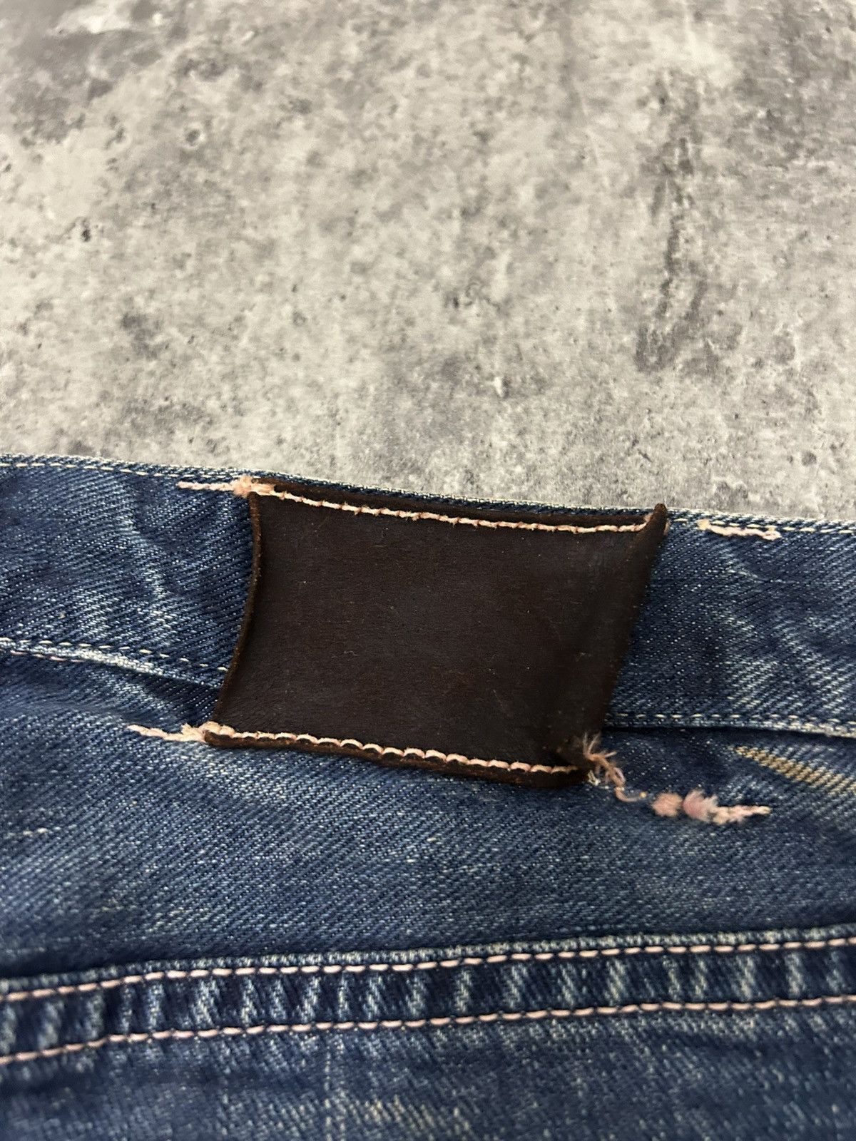 Lee Vintage Lee Riders X Okuda Japan Mud Wash Selvedge Jeans Size US 32 / EU 48 - 13 Thumbnail