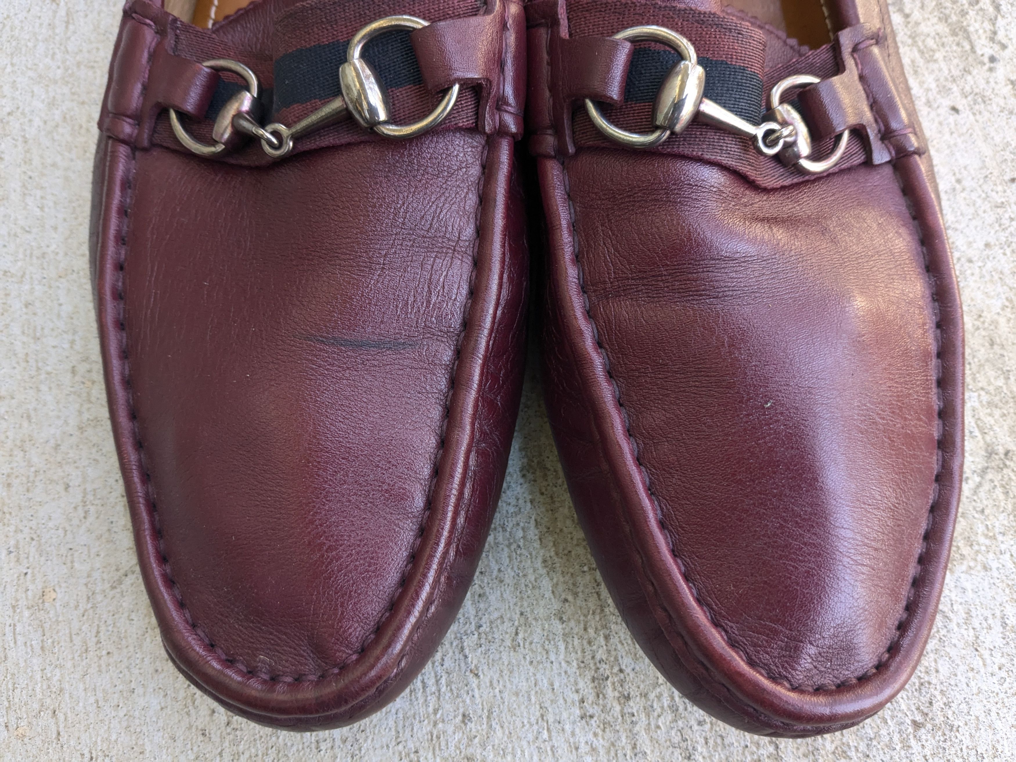 Gucci × Tom Ford Gucci Horsebit Loafers Burgundy 11 Leather Italy Slip On Size US 11 / EU 44 - 5 Thumbnail