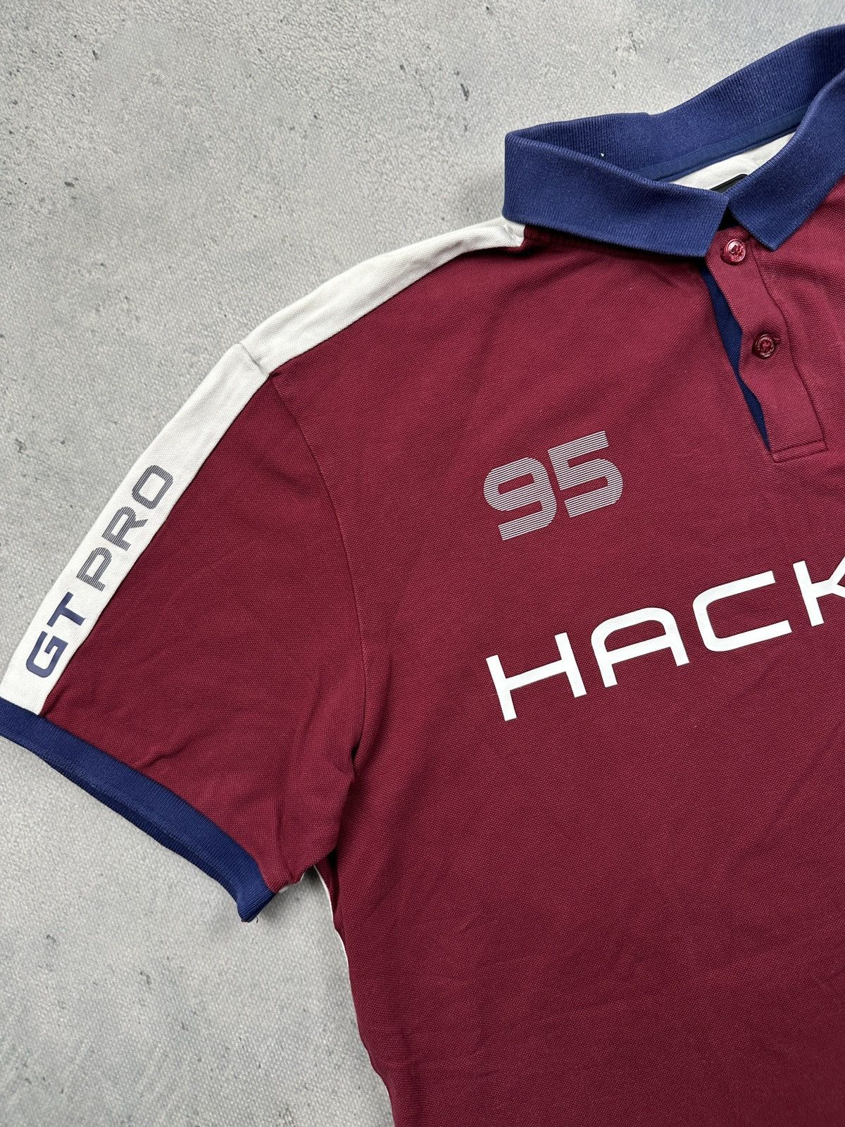Hackett Hackett Aston Martin Racing Polo Shirt Archive Motorsport Size US XL / EU 56 / 4 - 3 Thumbnail