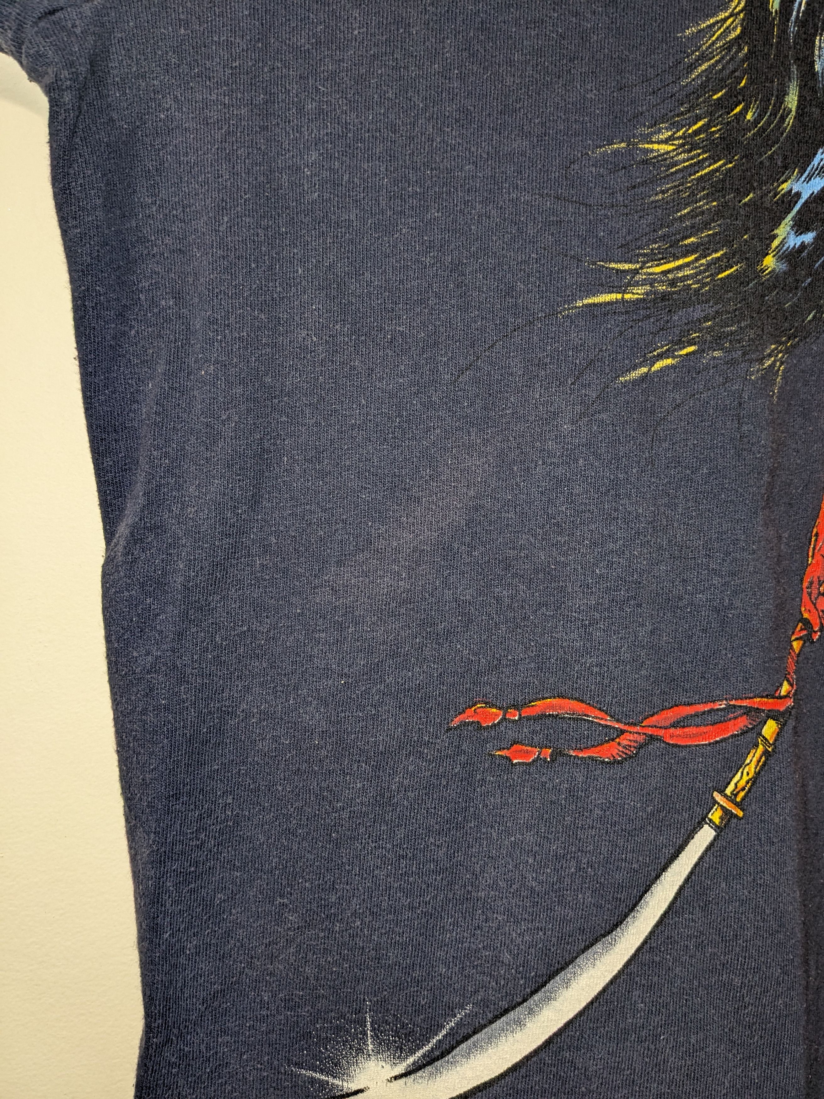 Changes Vintage 1997 Shi Warrior DC Comic Blue Large T-Shirt Size US L / EU 52-54 / 3 - 6 Thumbnail