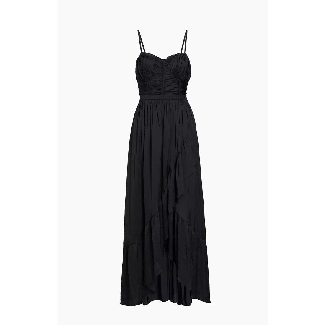 Ramy Brook Ramy Brook Braelyn Shirred Wrap Maxi Dress size 8 Size M / US 6-8 / IT 42-44 - 3 Thumbnail