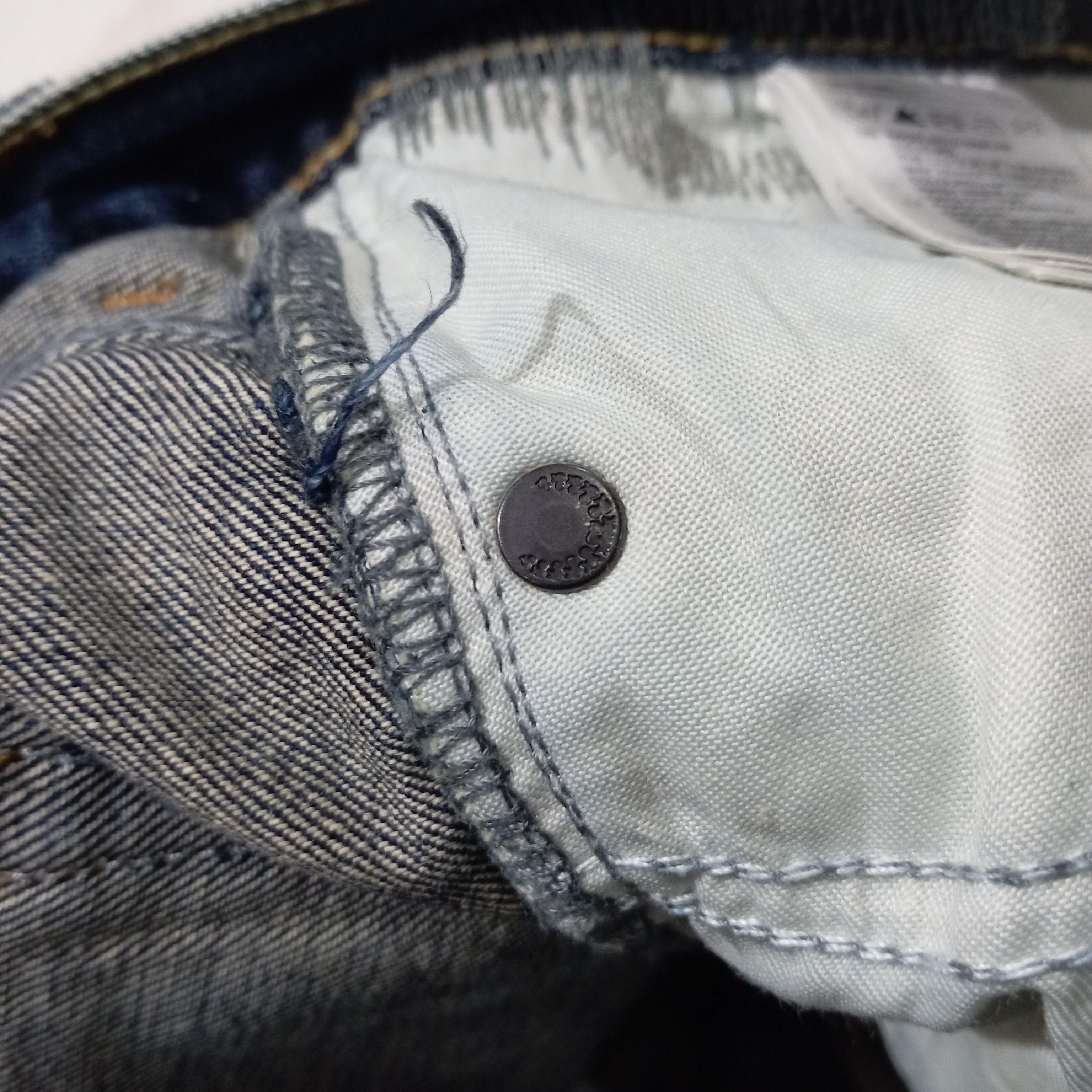 H&M H&M Bleach Distressed Denim Pants Size US 41 - 9 Thumbnail
