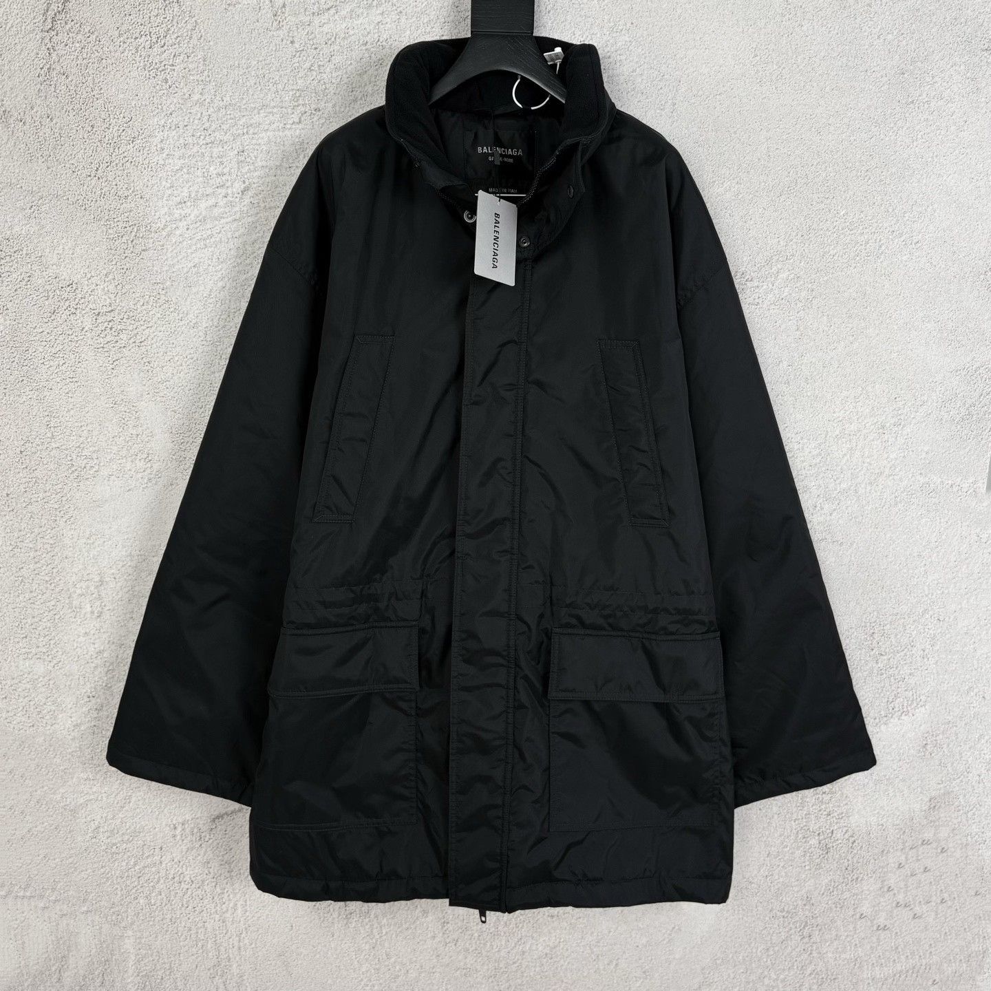 Balenciaga Balenciaga Pike Waterpro·of and Windproof Cotton Jacket Co Size XS / US 0-2 / IT 36-38 - 1 Thumbnail