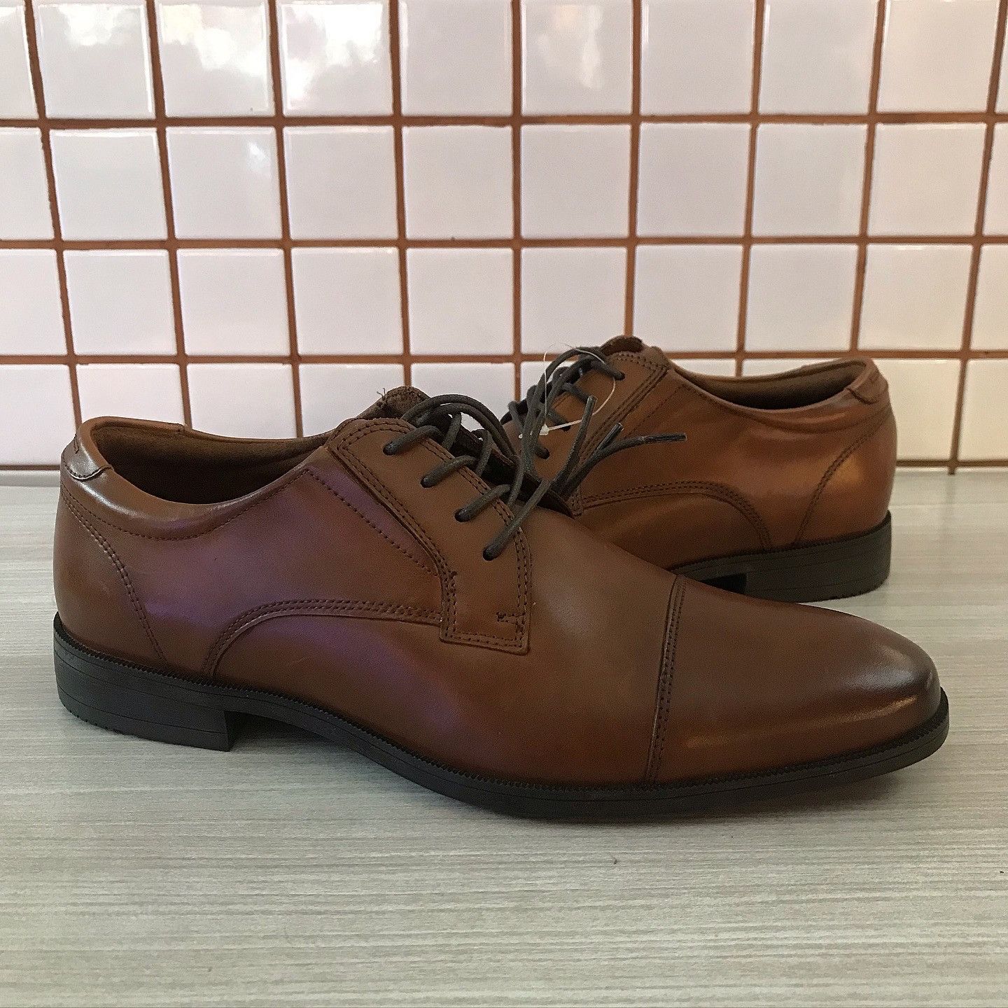 Aldo Aldo Bennet Leather Brown Shoes Officer formal shoes Size US 6.5 / EU 39-40 - 2 Thumbnail
