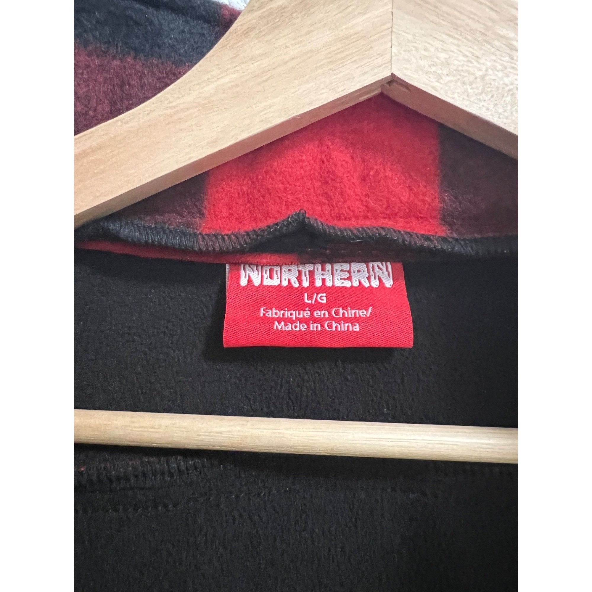 Other Northern Jasper National Park Red Black Checkered Hooded Zip Size US L / EU 52-54 / 3 - 2 Thumbnail