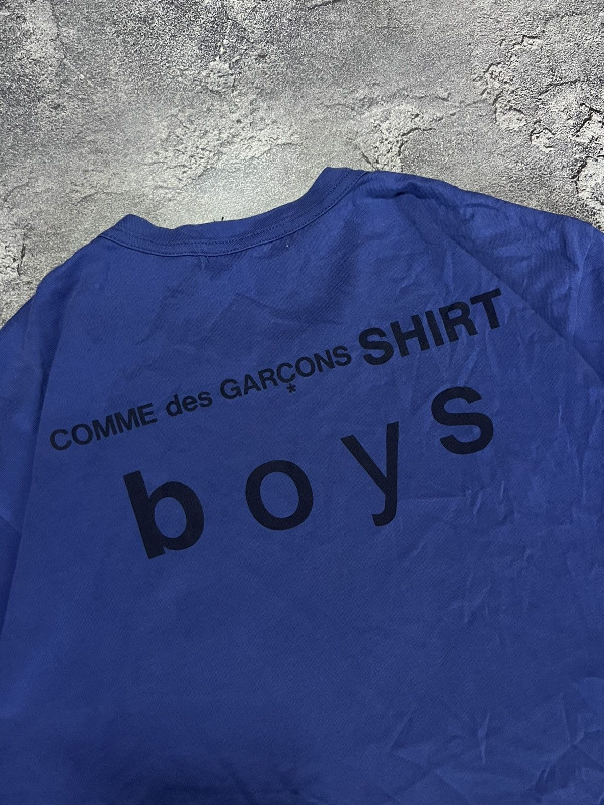 Comme des Garcons SHIRT RARE Comme Des Garcons CDG Shirt Tee Japanese Brand Size US L / EU 52-54 / 3 - 2 Thumbnail