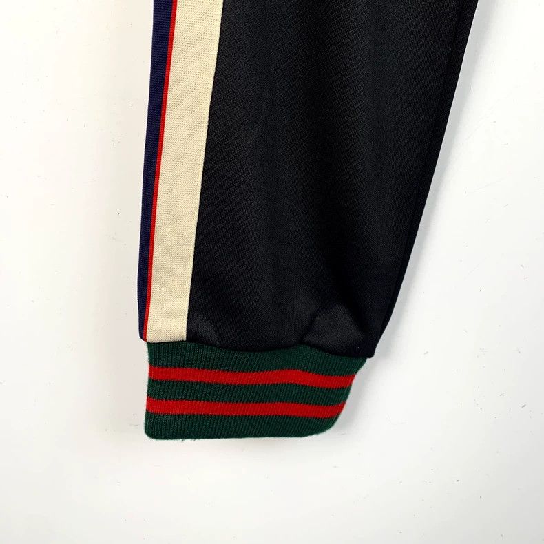 Gucci Gucci Size XS Black side logo letter stripe drawstring cas Size US 26 / EU 42 - 4 Thumbnail