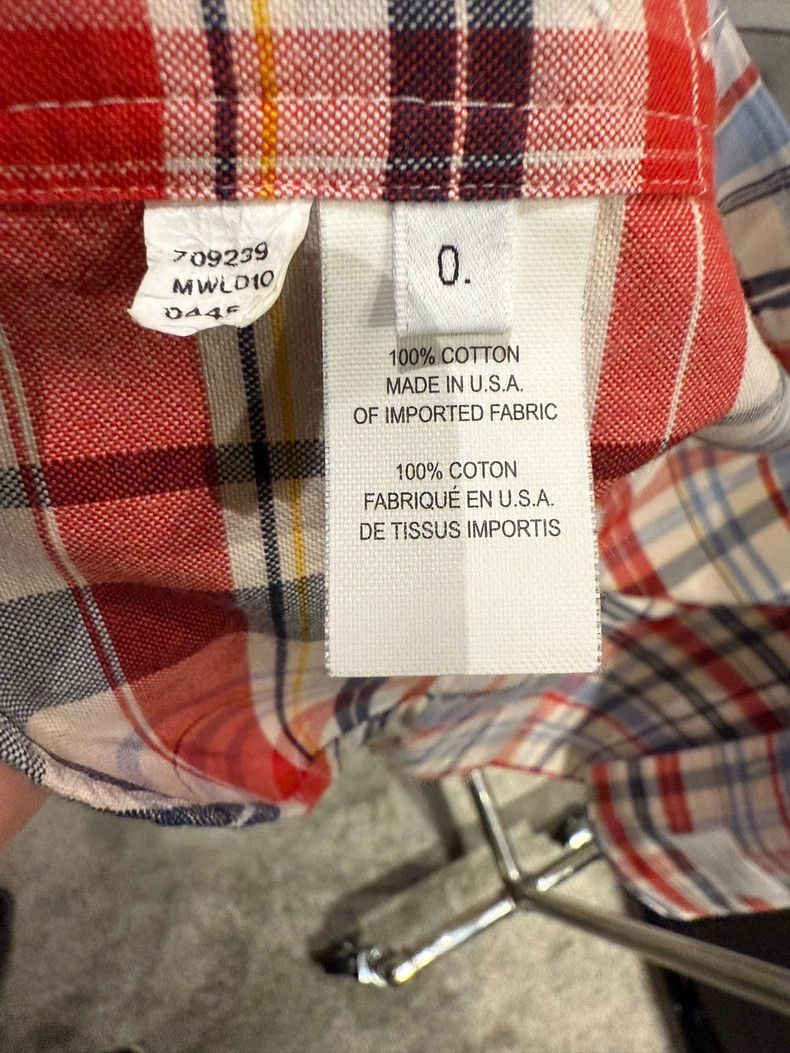Thom Browne Thom Browne Rare plaid shirt 2503-Nextarrow Size US XS / EU 42 / 0 - 5 Thumbnail