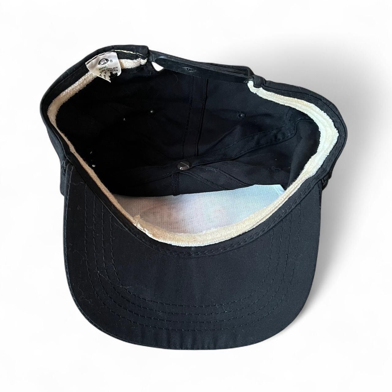 Other vintage 80s black Justin Boot Company baseball cap hat Size ONE SIZE - 4 Thumbnail