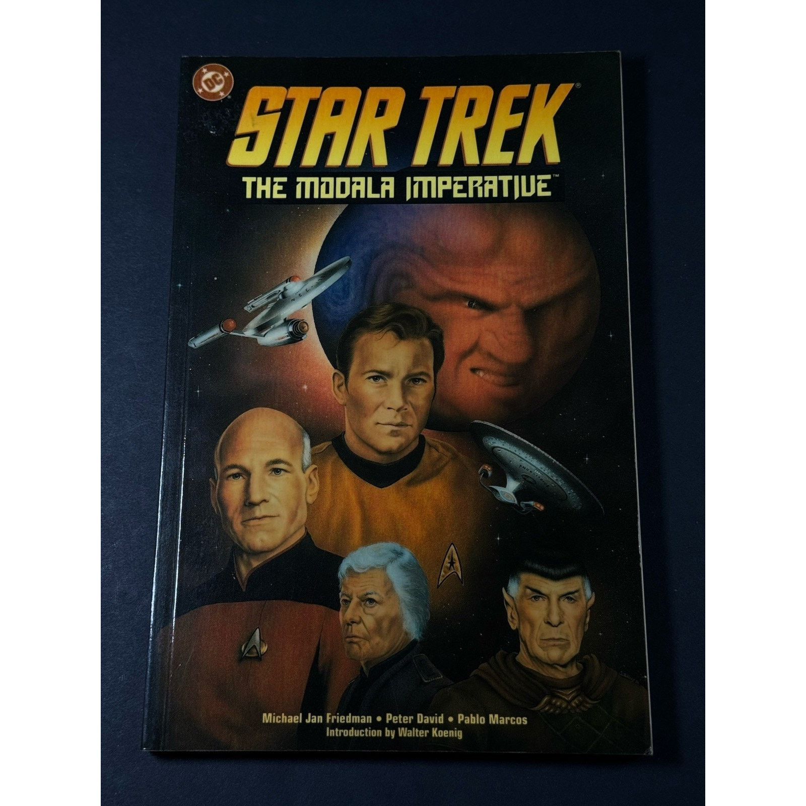 DC Comics Star Trek Modala Imperative by Peter David DC Graphic Novel Size ONE SIZE - 1 Thumbnail