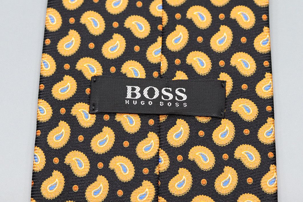 Hugo Boss × Vintage Vintage Hugo Boss Tie Size ONE SIZE - 3 Thumbnail