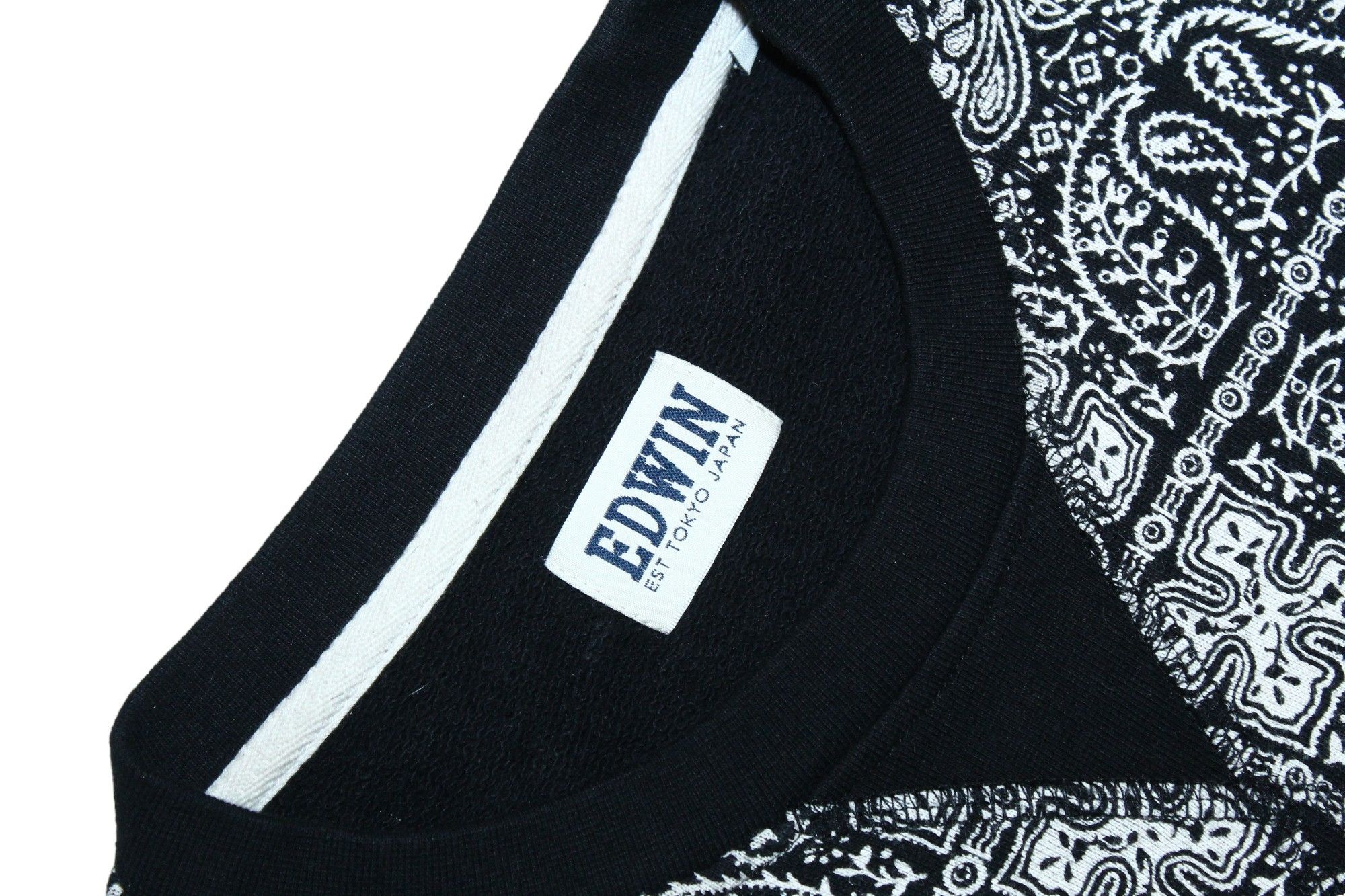 Edwin Edwin Bandana Print Crewneck Sweatshirt 100% Cotton Size US XL / EU 56 / 4 - 3 Thumbnail