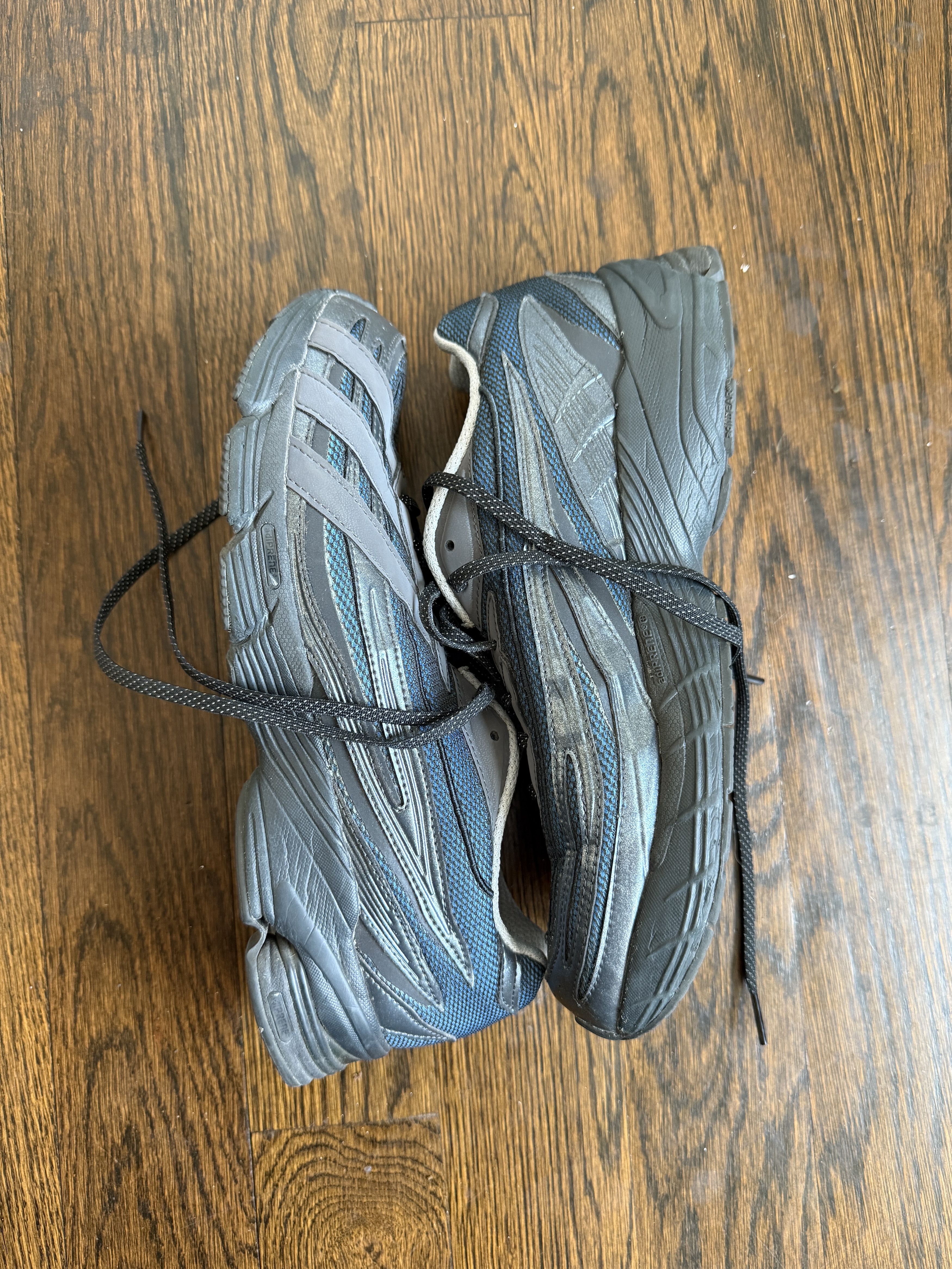 Adidas Orketro Bright Blue Carbon Black Size US 10 / EU 43 - 3 Thumbnail