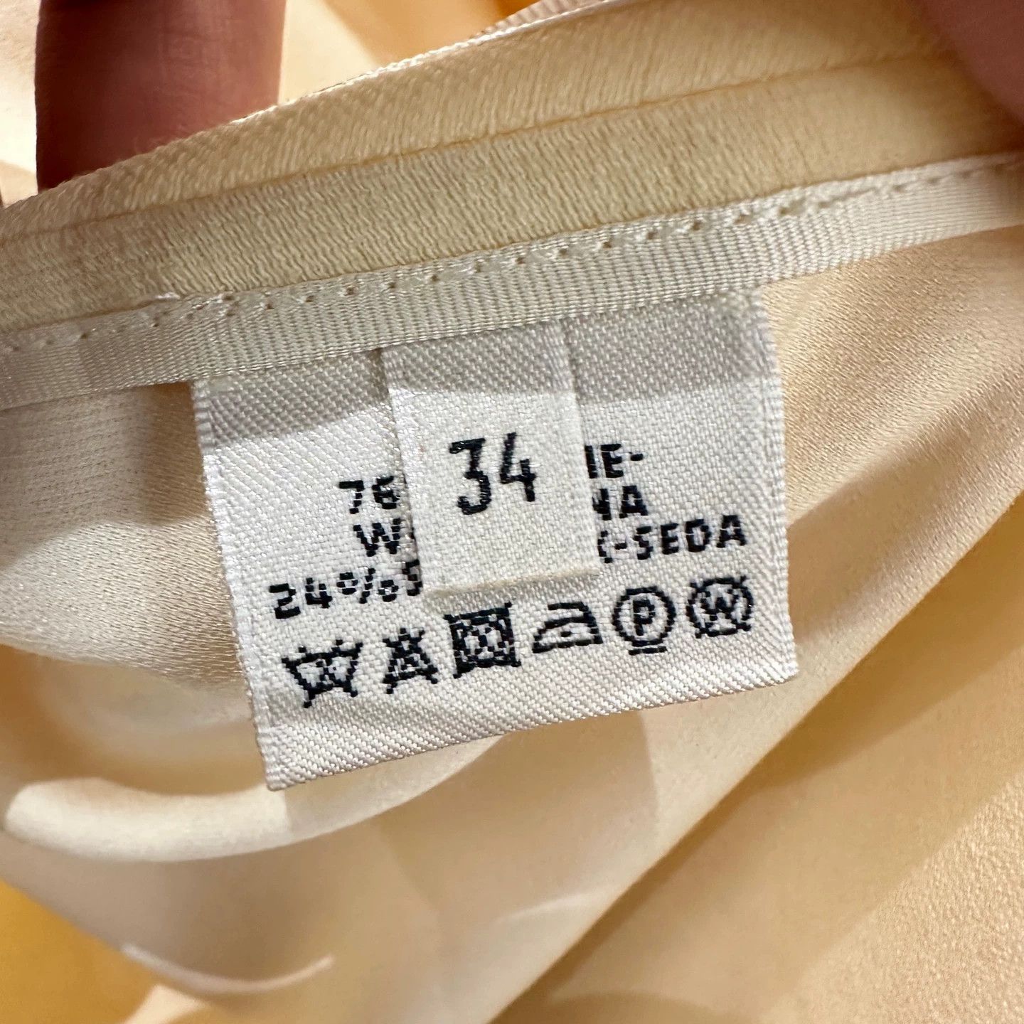 Hermes Hermes mar247 Cream zip wool jacket 34 Size XS / US 0-2 / IT 36-38 - 4 Thumbnail