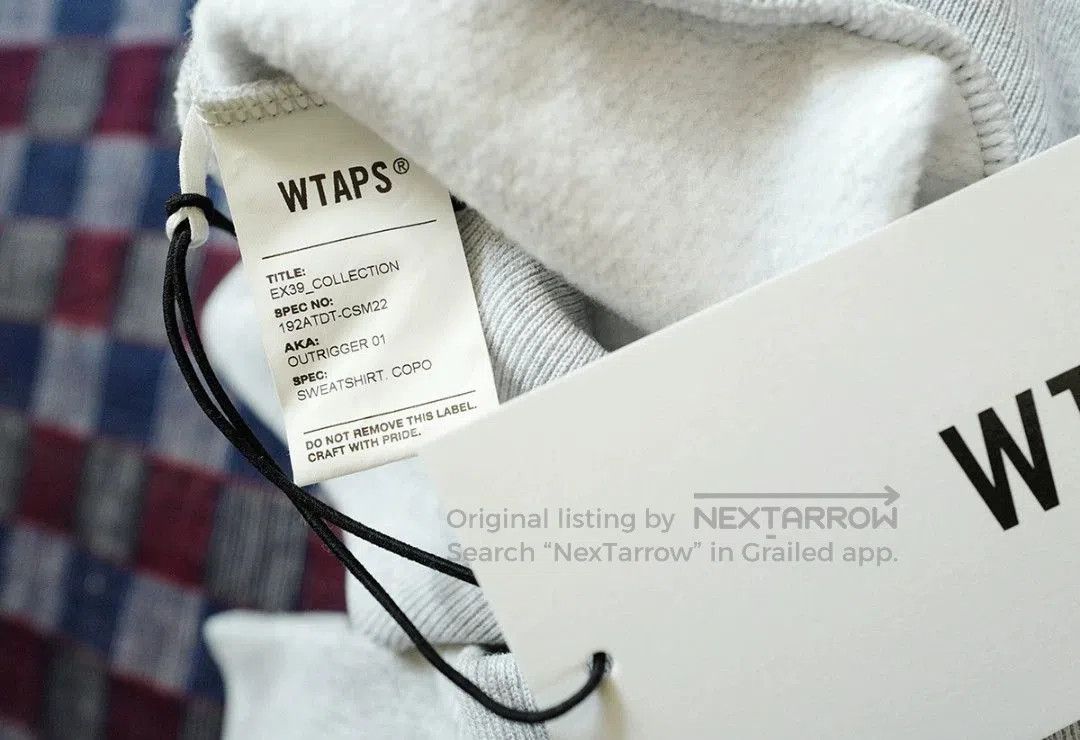 Wtaps wtaps outriggers half-zip sweatshirt hoodie. Size US M / EU 48-50 / 2 - 3 Thumbnail
