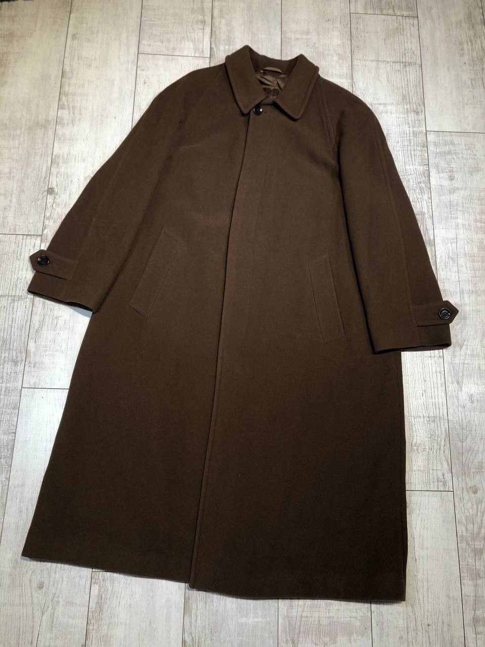 image of Wool Coat Hugo Boss Avant Garde in Brown, Men's (Size XL)