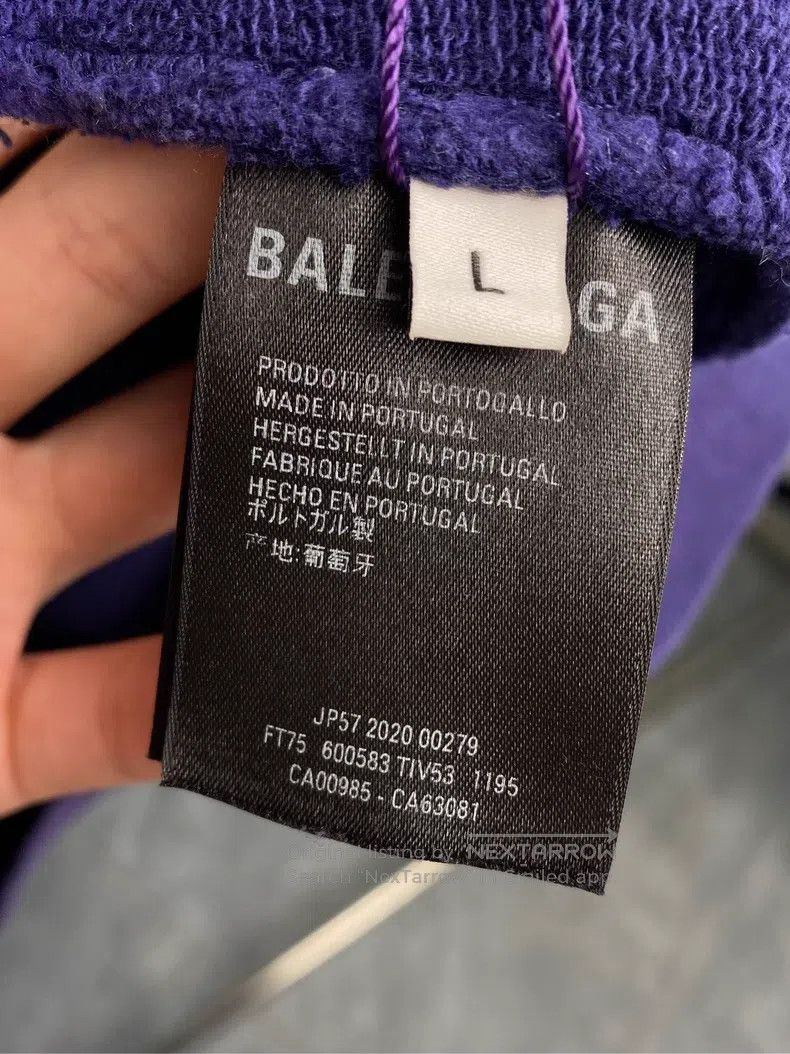 Balenciaga Balenciaga Coca-Cola Wave Print Logo Blue Hoodie Sweatshir Size US L / EU 52-54 / 3 - 7 Thumbnail