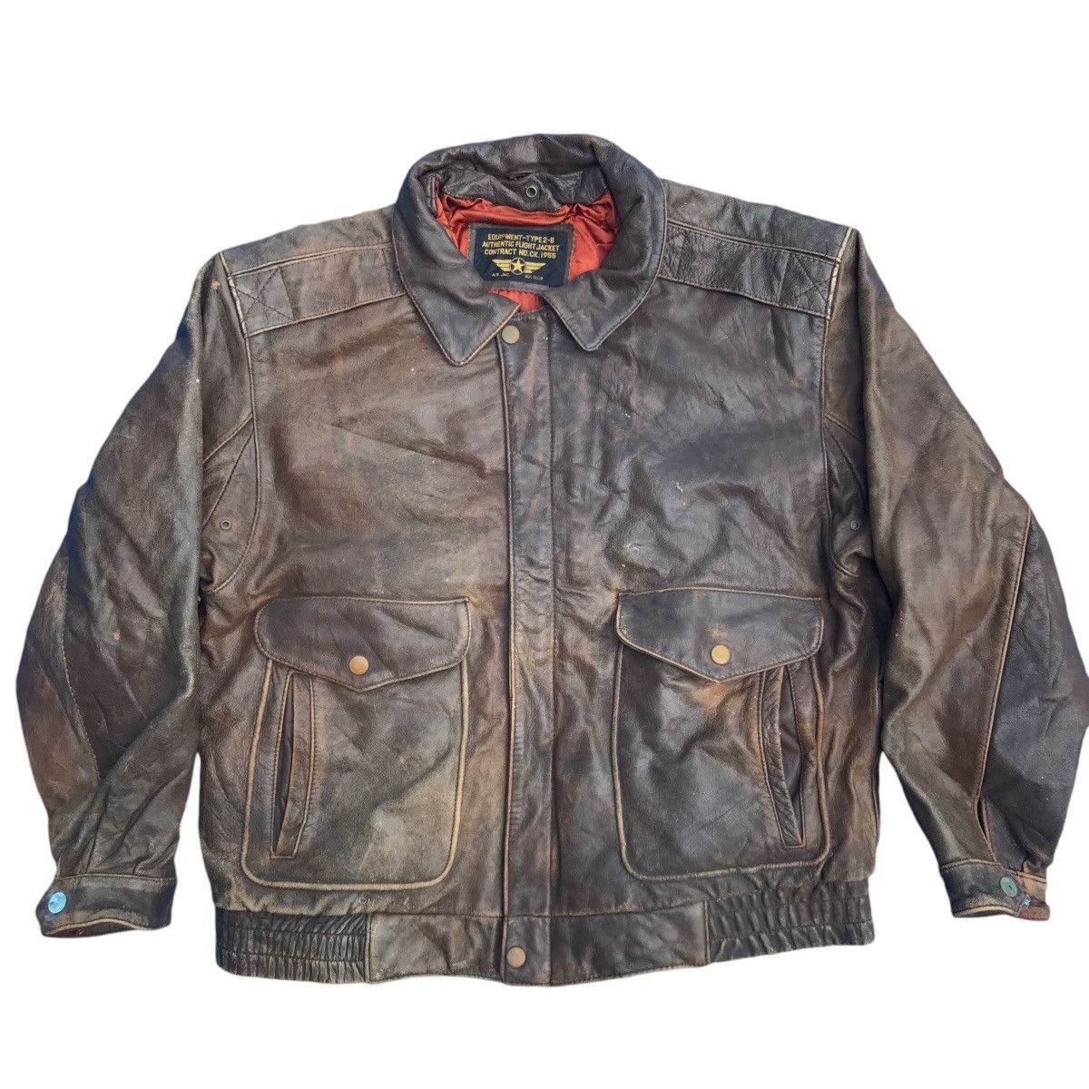 Avirex Avirex Type 2-B Real McCoy Style Leather Jacket Size US M / EU 48-50 / 2 - 1 Thumbnail