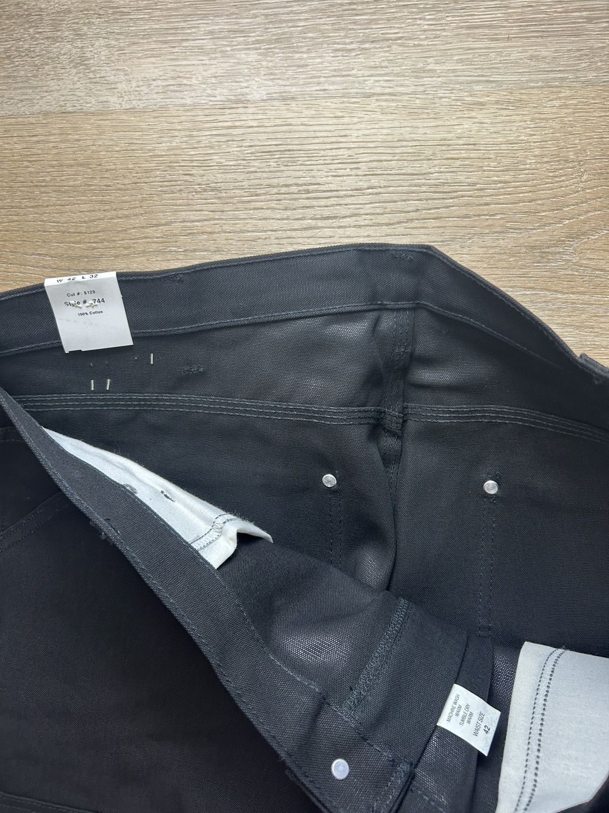Ben Davis × Vintage Vintage Ben Davis Rare Double Knee Utility Jeans Size US 42 / EU 58 - 5 Thumbnail
