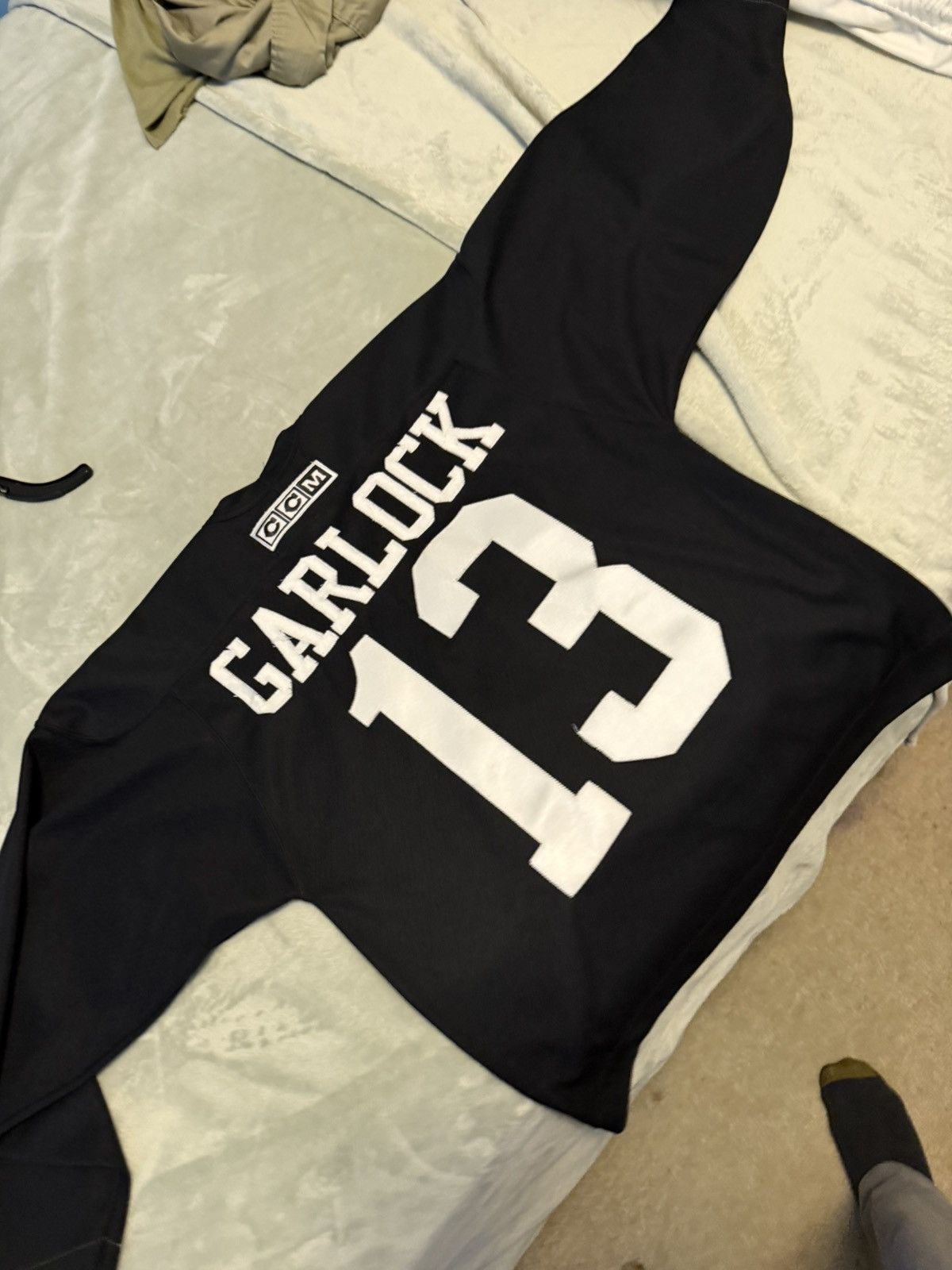 Ccm OFFICIAL NHL CCM GARLOCK CHICAGO BLACKHAWKS JERSEY Size US S / EU 44-46 / 1 - 3 Thumbnail