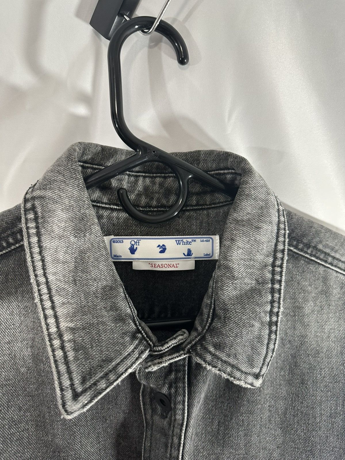 Off-White OFF WHITE DENIM SHIRT Size US L / EU 52-54 / 3 - 4 Thumbnail
