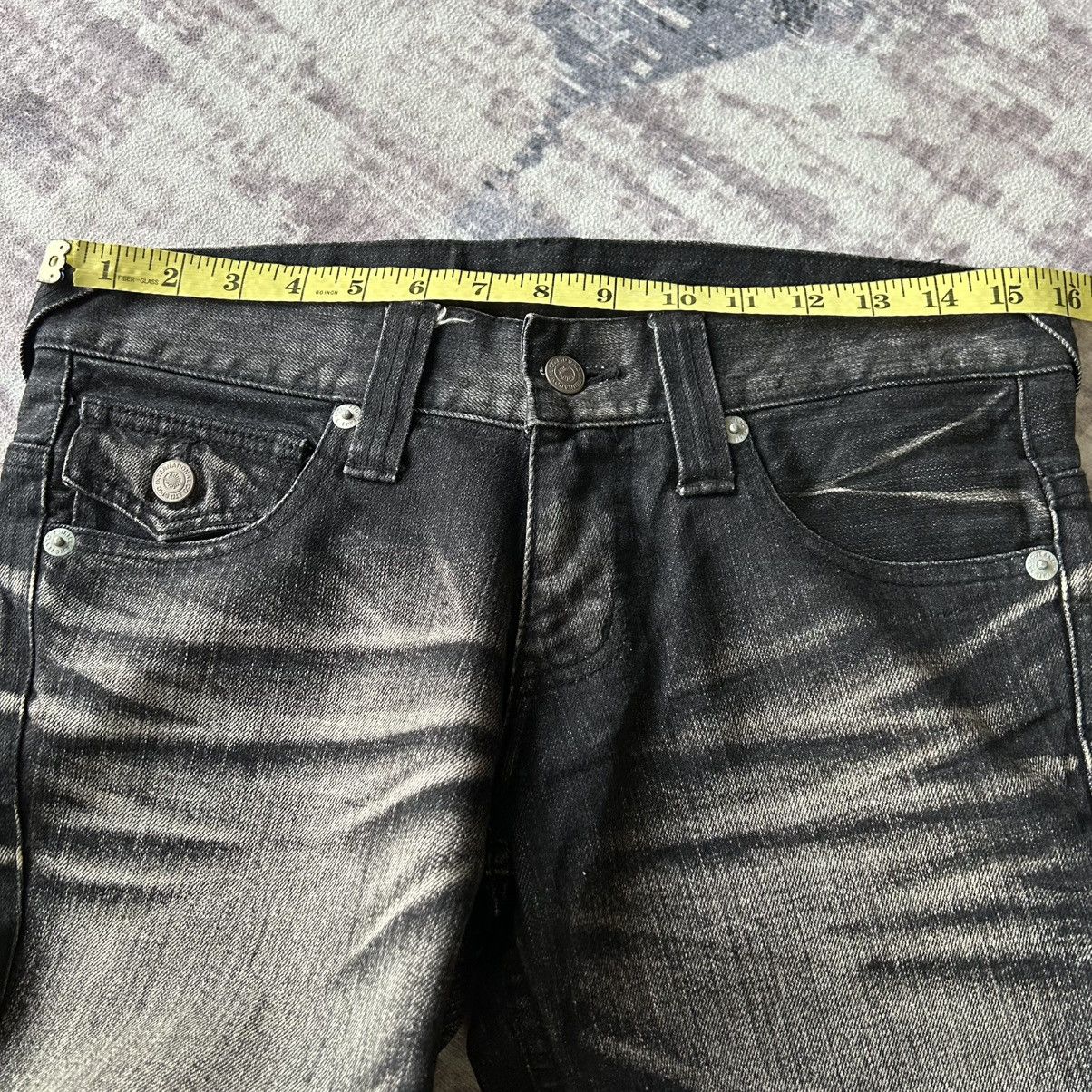 Tornado Mart Tornado Mart Rockstar Flared Black Jeans Size US 32 / EU 48 - 16 Thumbnail