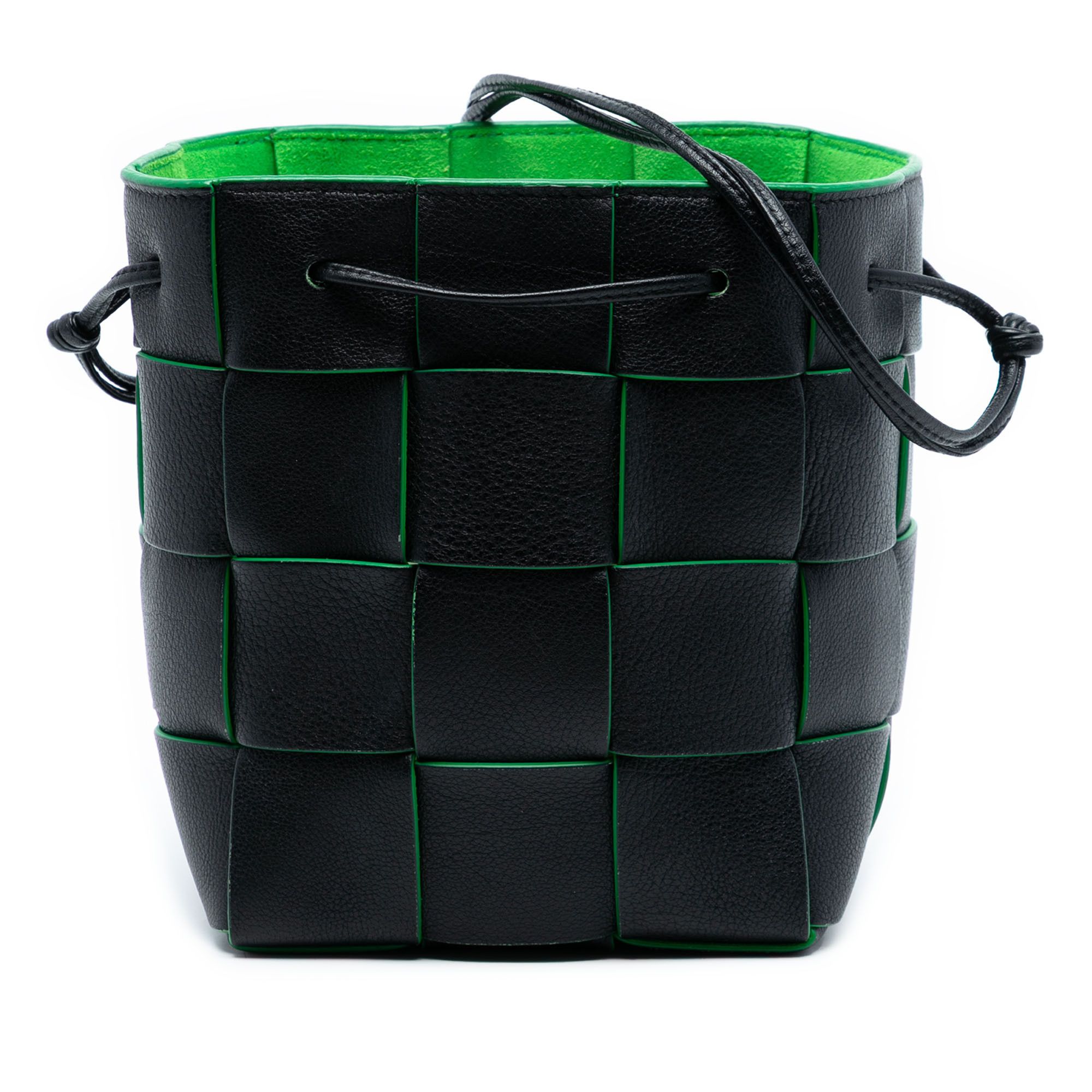 Bottega Veneta Bottega Veneta Small Nappa Maxi Intrecciato Cassette Bucket Bag Size ONE SIZE - 1 Thumbnail