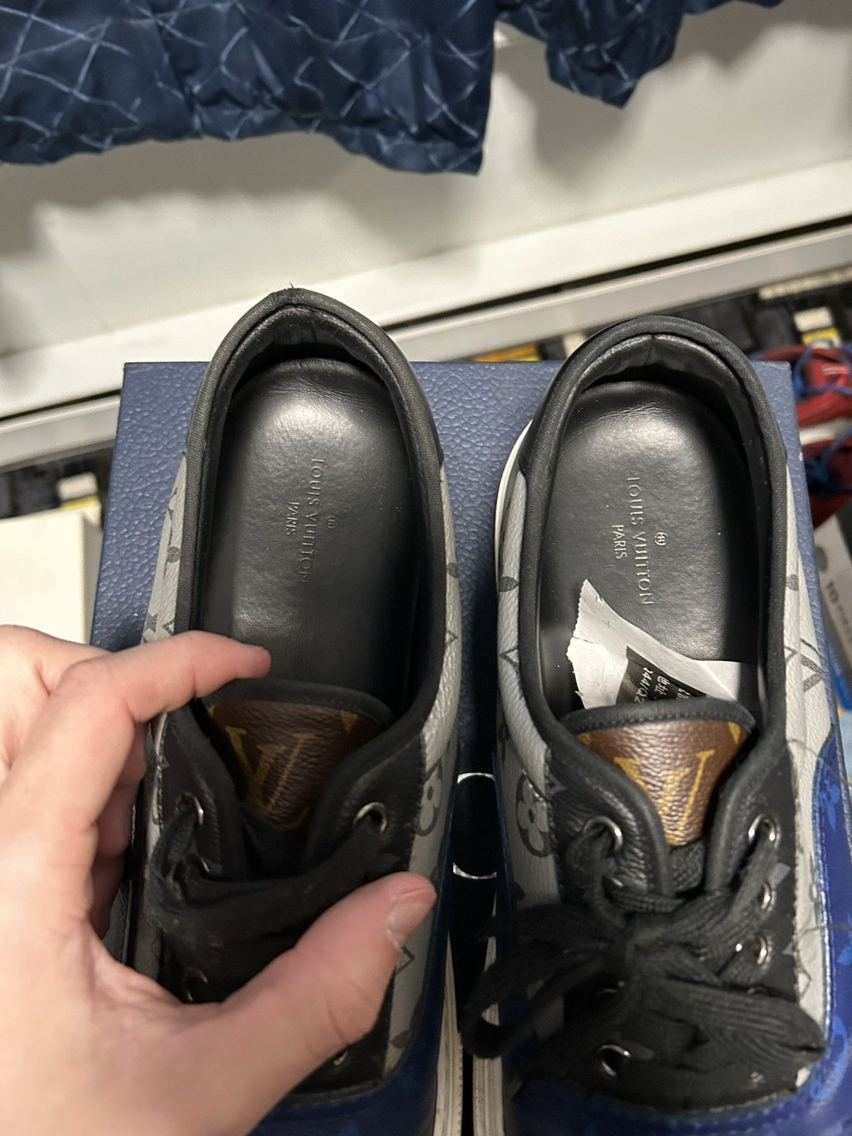 Louis Vuitton Louis Vuitton trocodero low tops Size US 13 / EU 46 - 6 Thumbnail